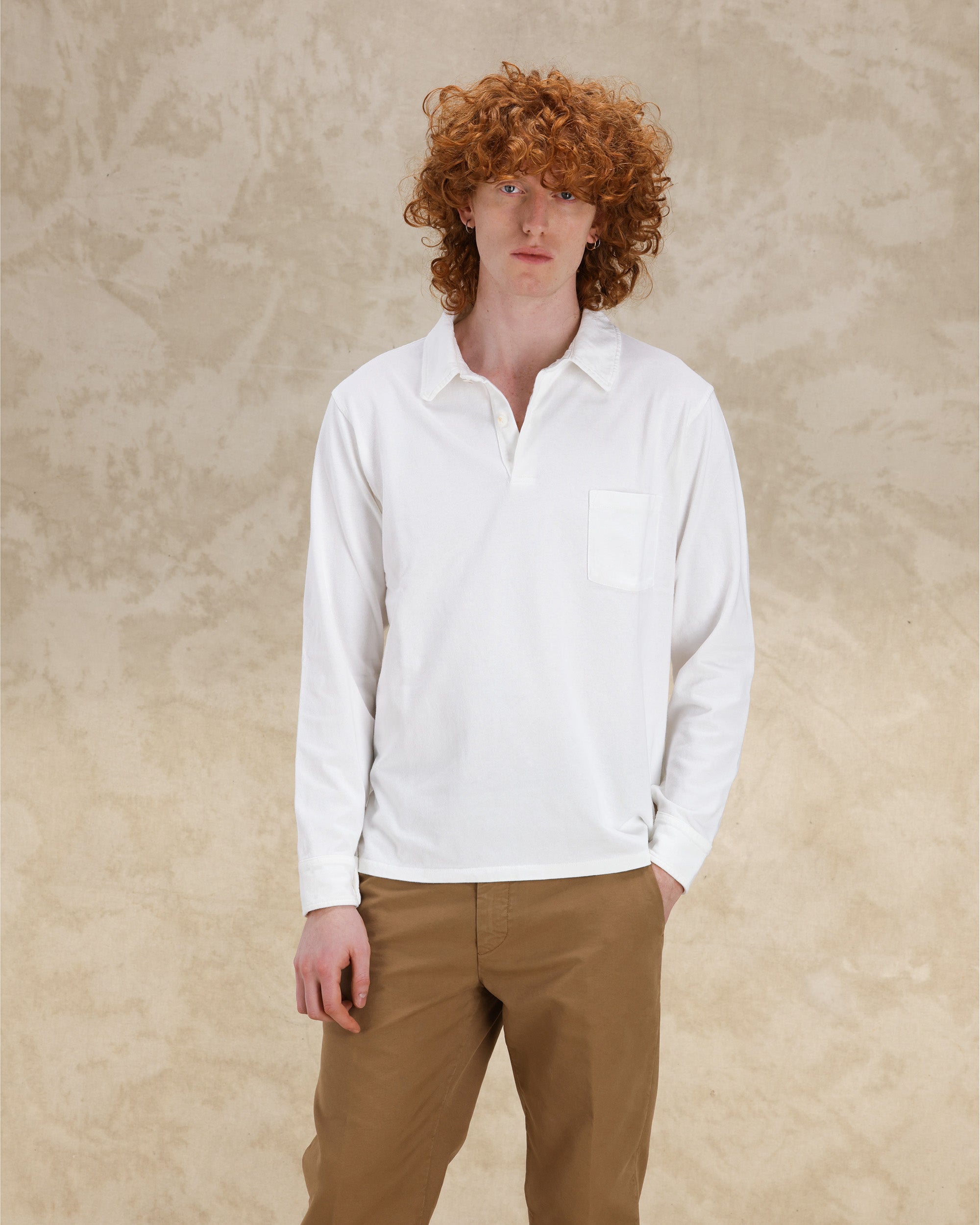 Missouril Polo In Cotone Manica Lunga