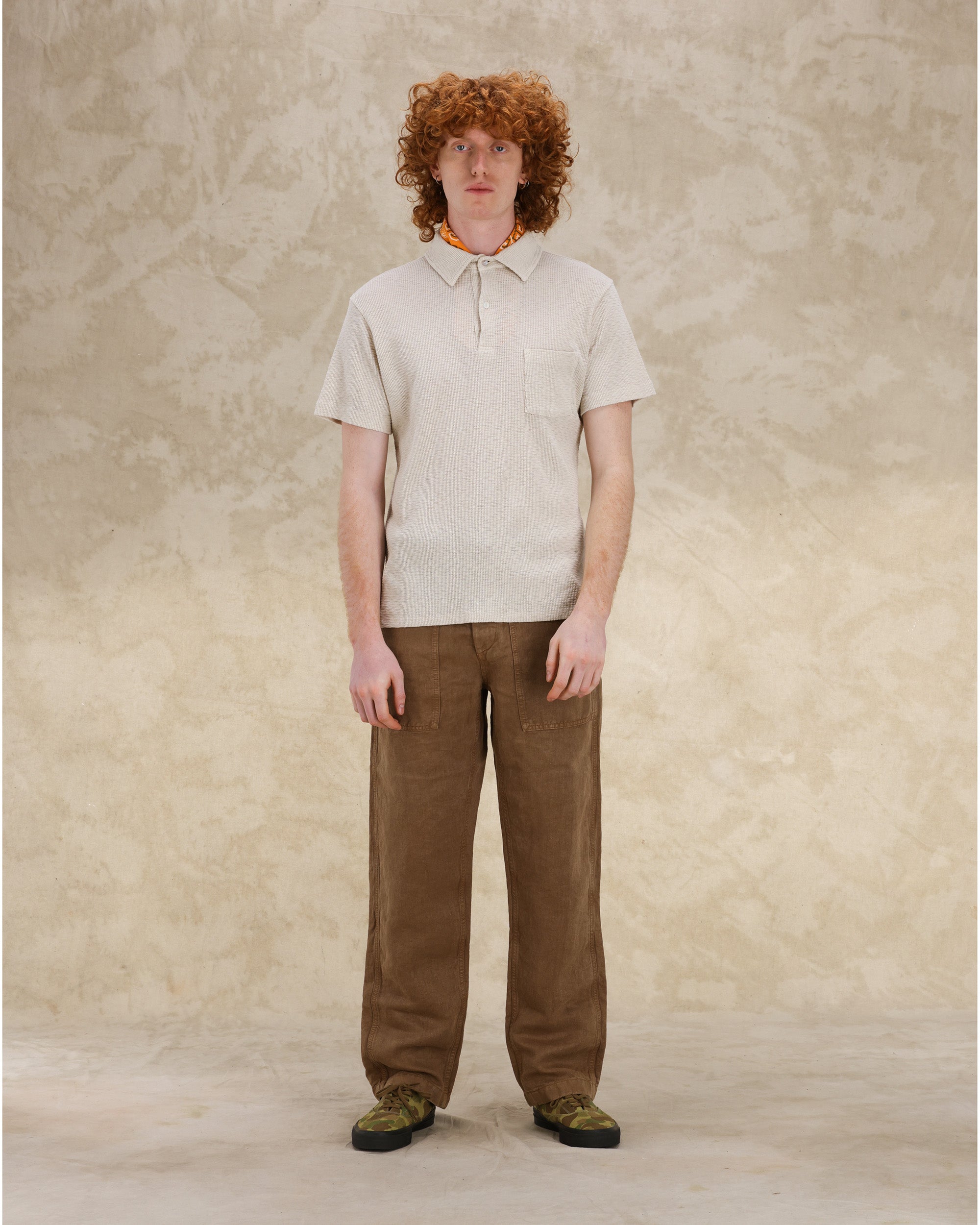 Missourim Polo In Jersey Waffle Manica Corta