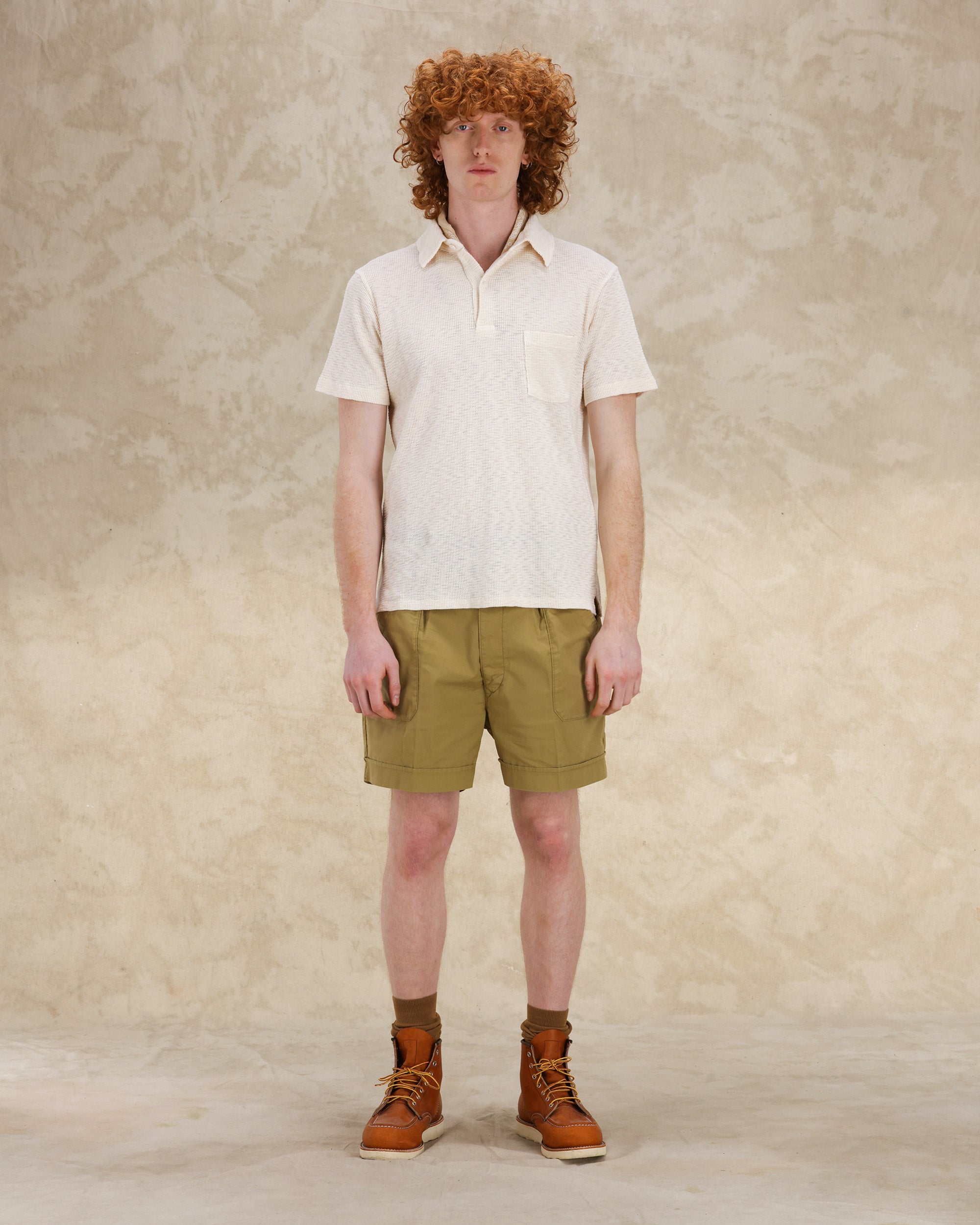 Missourim Polo In Jersey Waffle Manica Corta