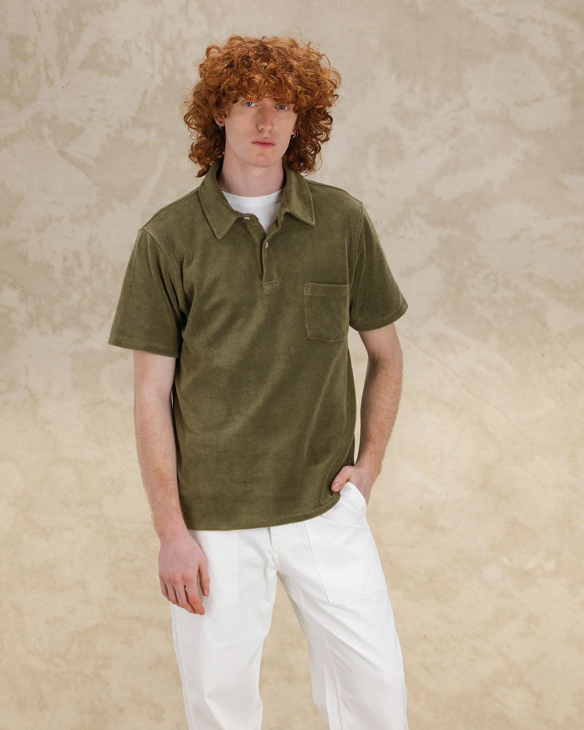 Missourim Short Sleeve Terry Polo