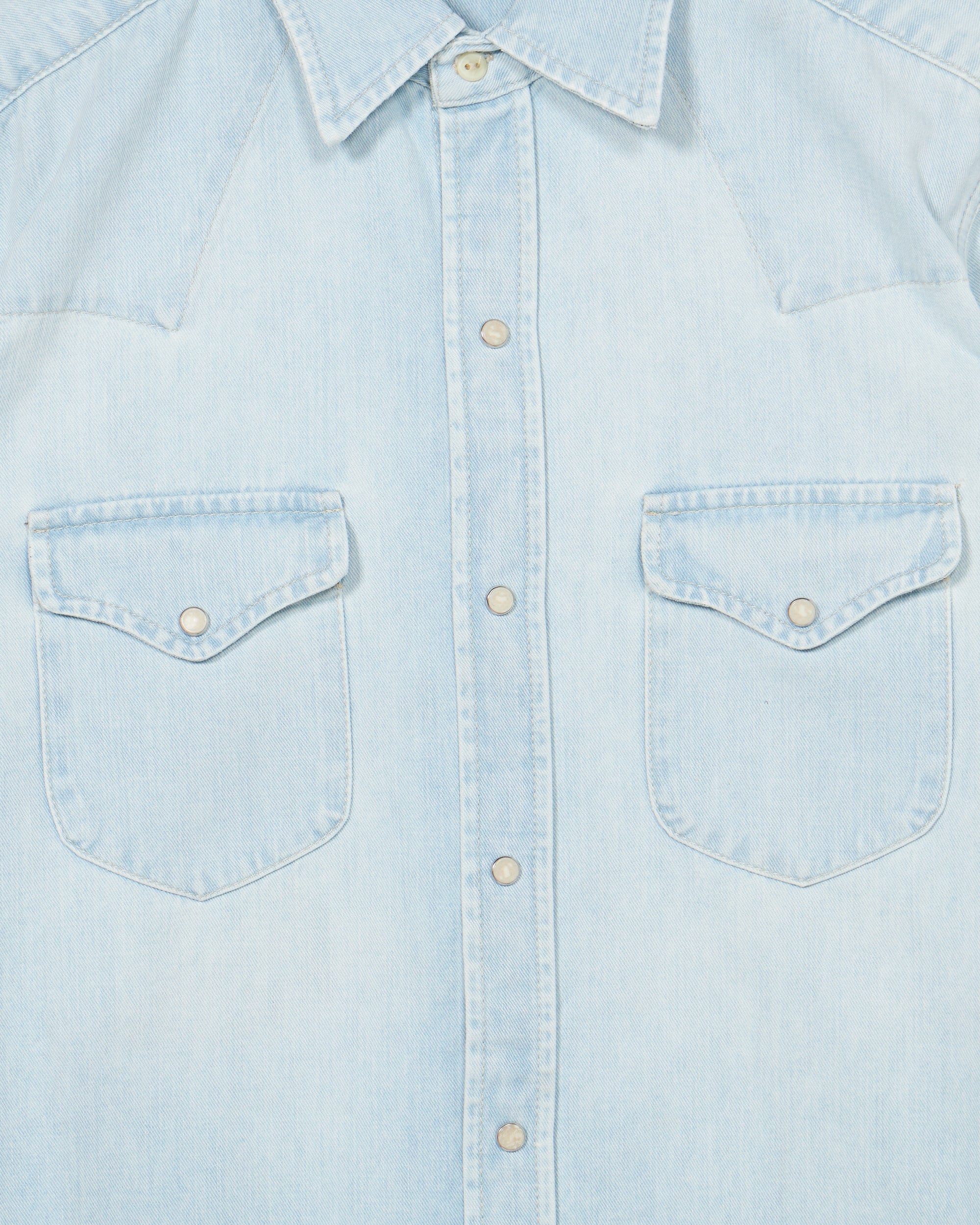 Texj Camicia Texana Bleach Wash