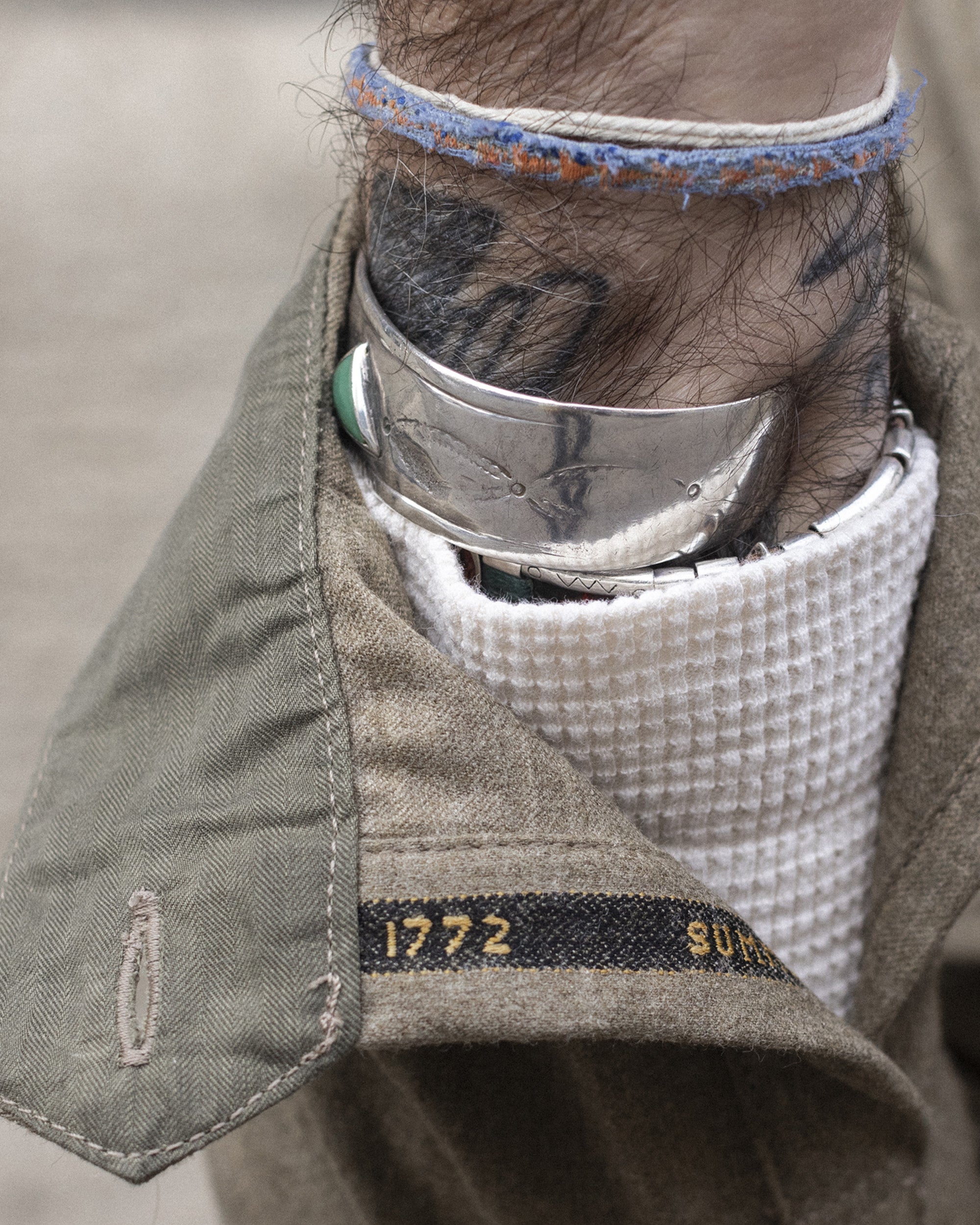 Navajobracelet Bracciale Con Turchesi