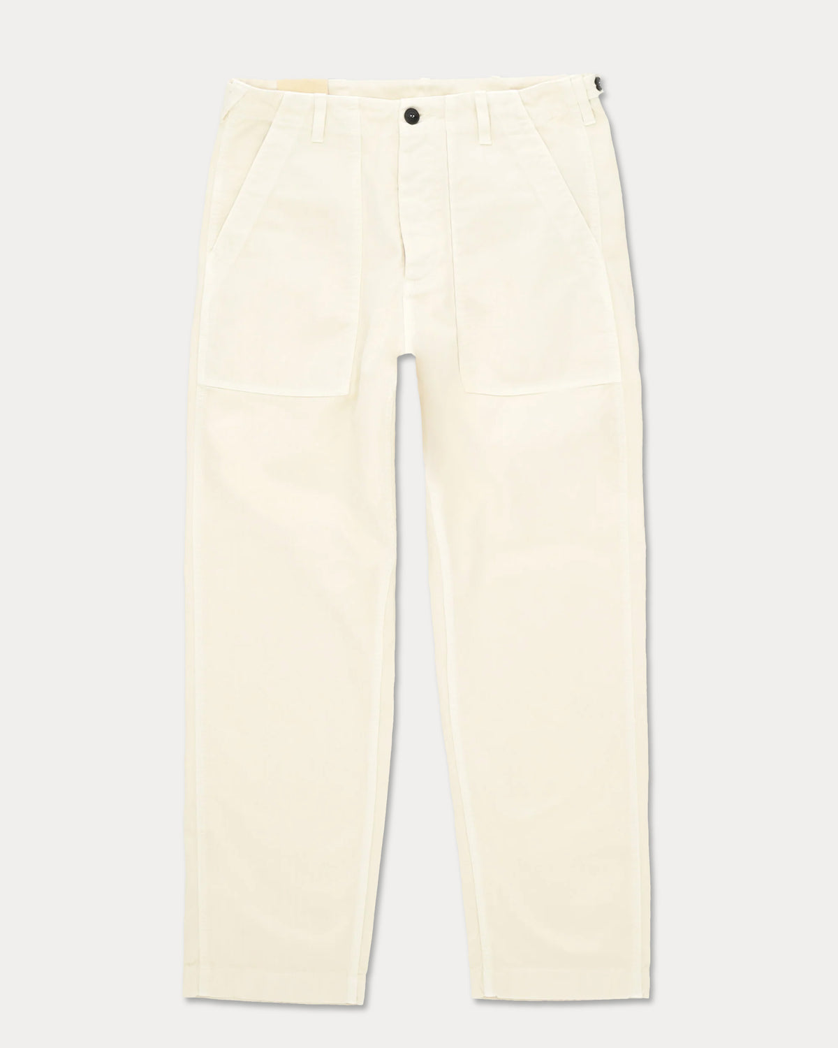 Newfatigue Pantaloni Fatigue In Herringbone di Cotone
