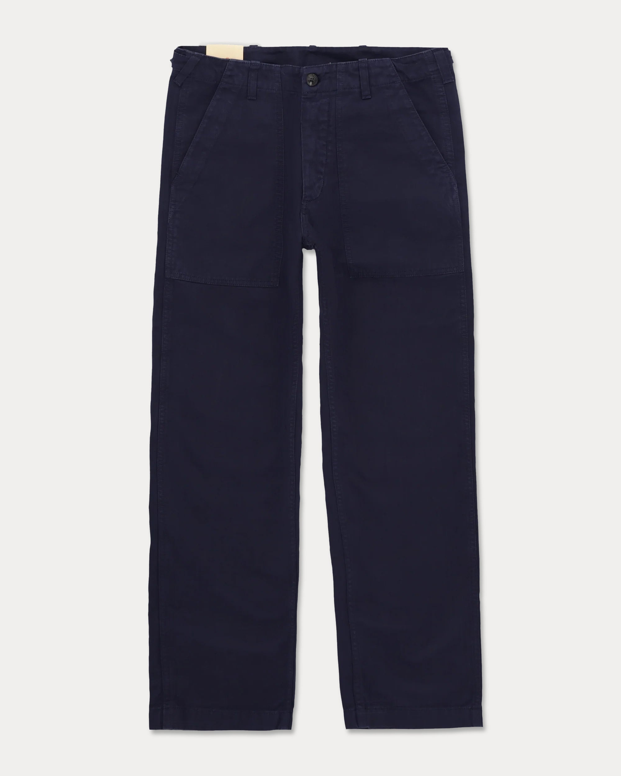 Newfatigue Pantaloni Fatigue In Herringbone di Cotone