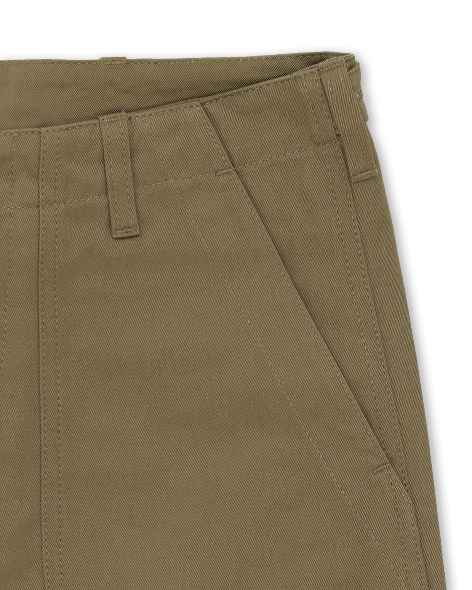 Newfatigue Pantaloni Fatigue In Gabardine di Cotone Pesante