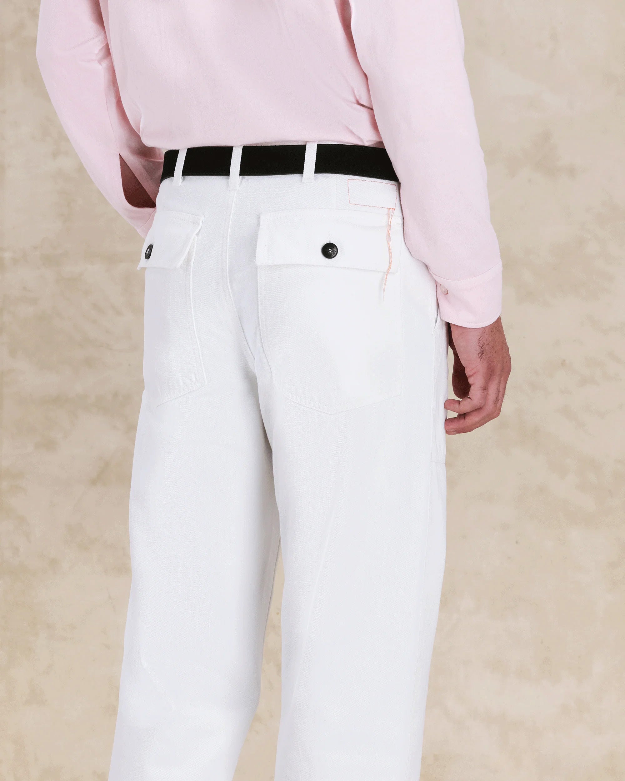 Newfatigue Japan Selvedge Denim White
