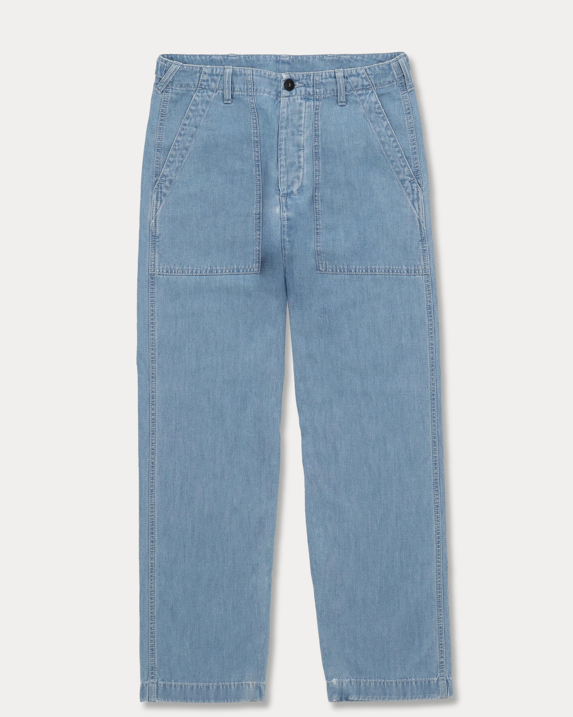 Newfatigue Denim Pants Bleach Wash