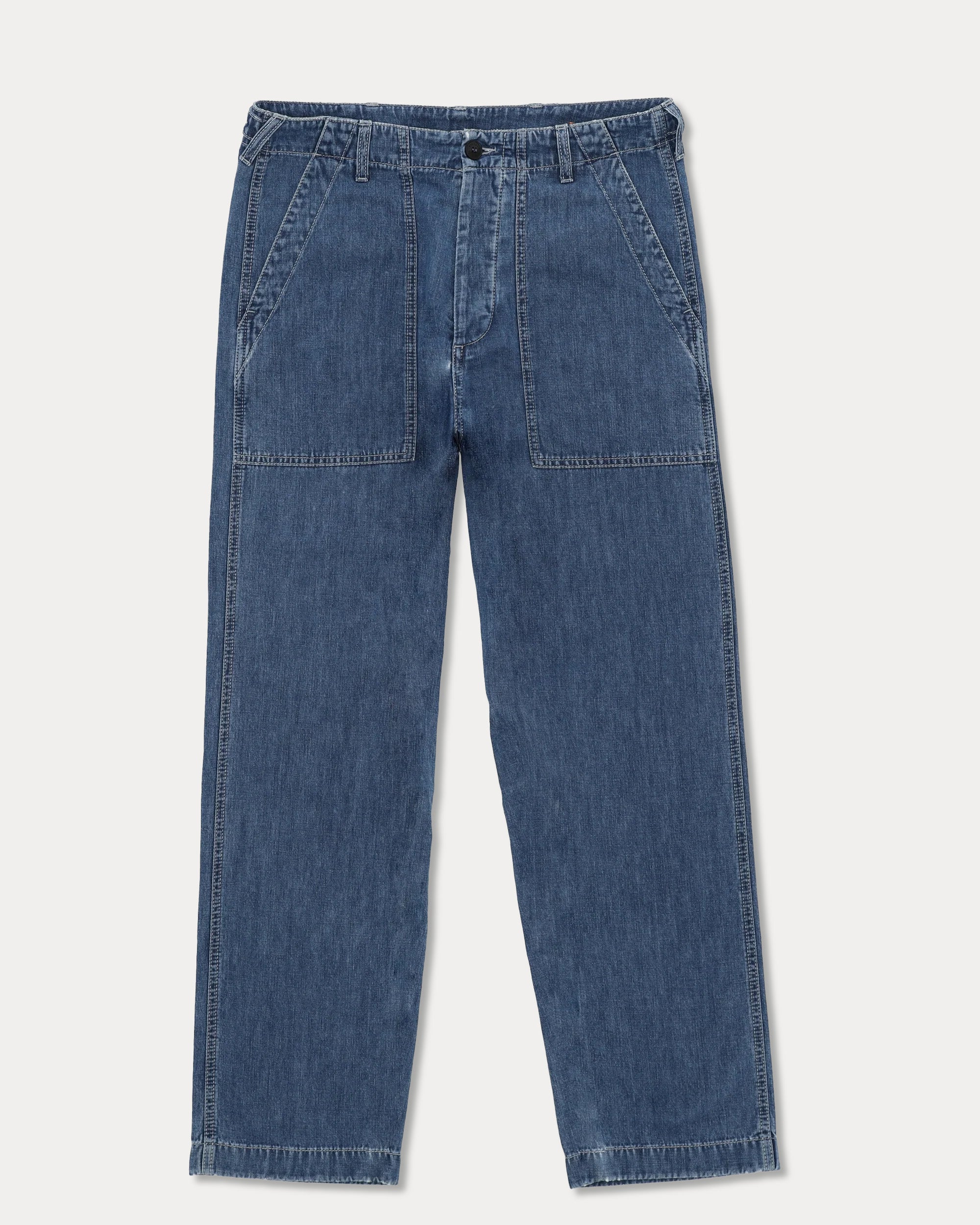 Newfatigue Denim Pants Stone Wash