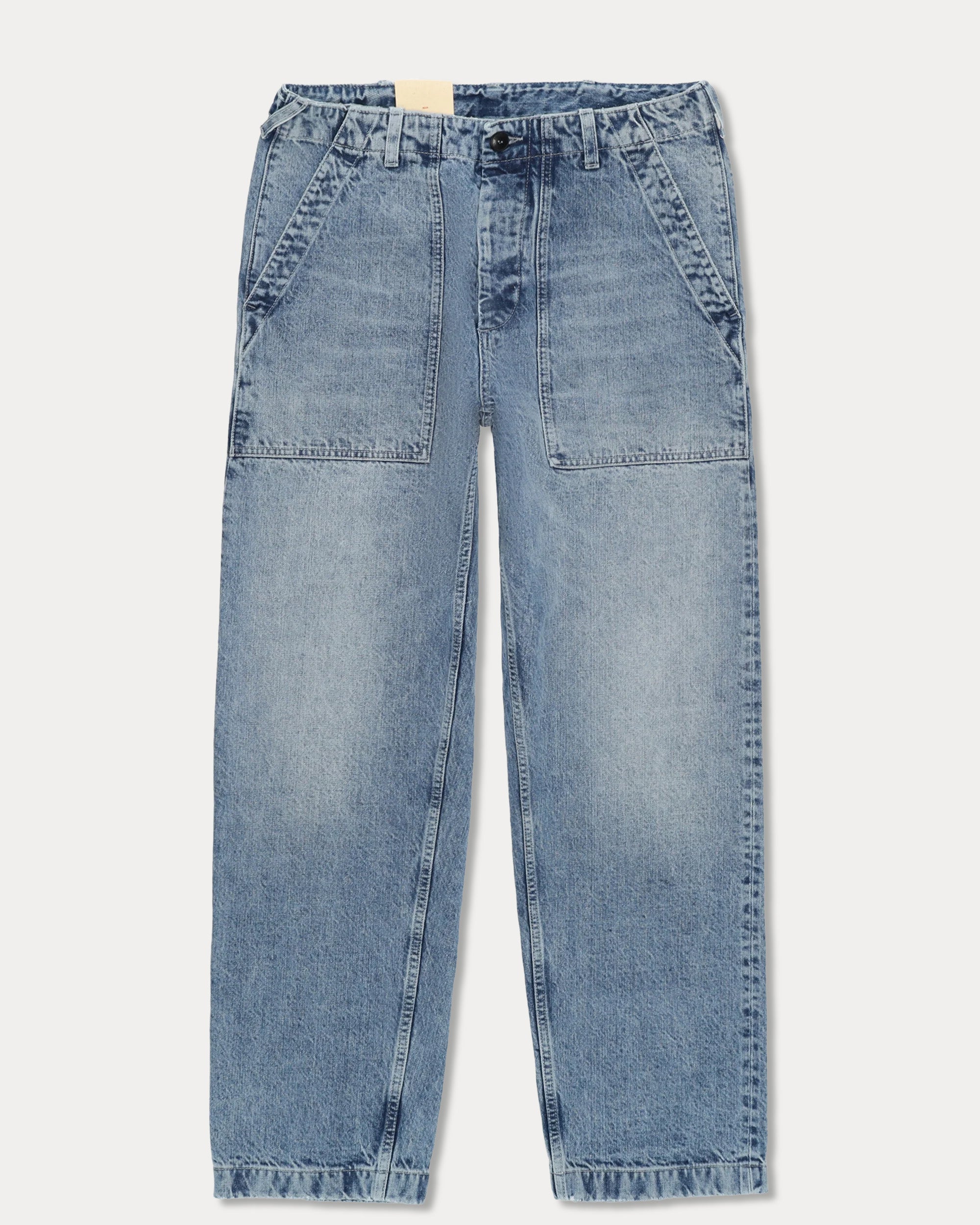 Newfatigue Denim Pants Bleach Wash