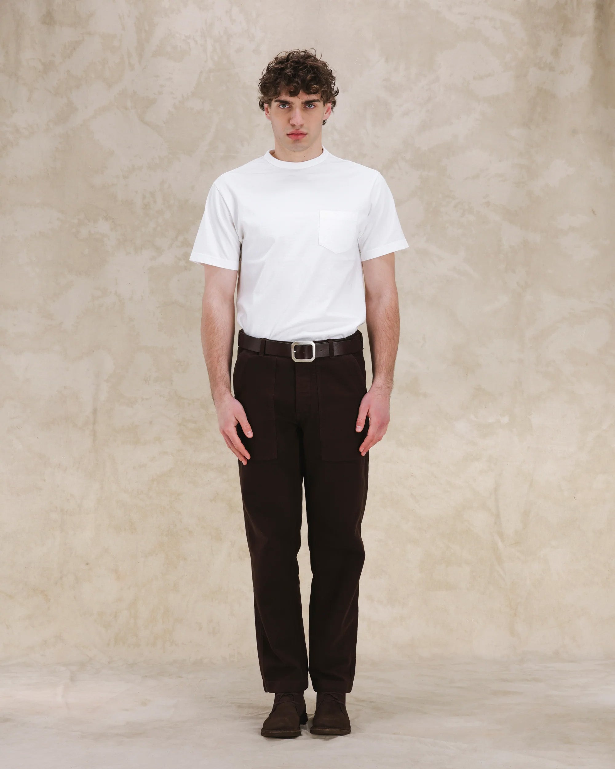 Newfatigue Pantaloni Fatigue In Moleskin