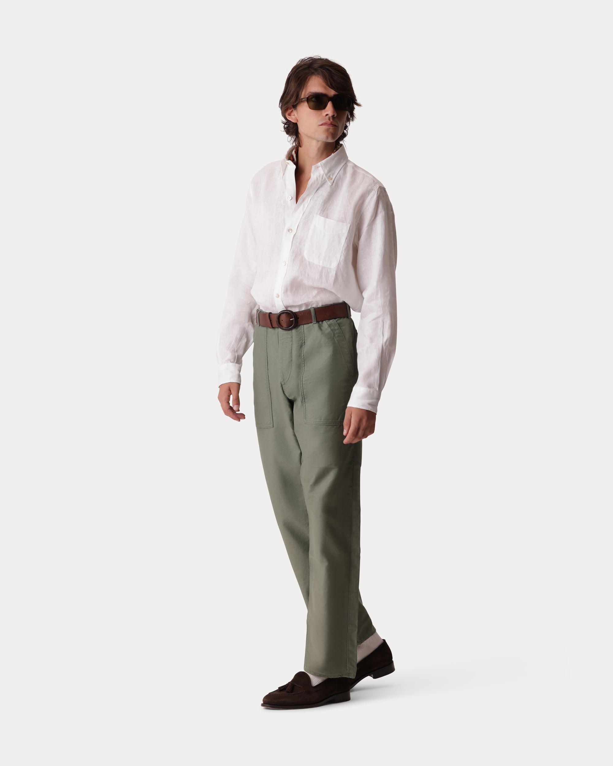 Newfatigue Cotton Satin Fatigue Pants