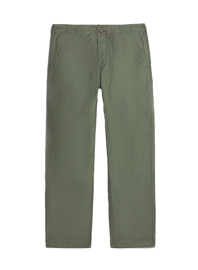 Newfatigue Pantaloni Fatigue in Cotone Satin