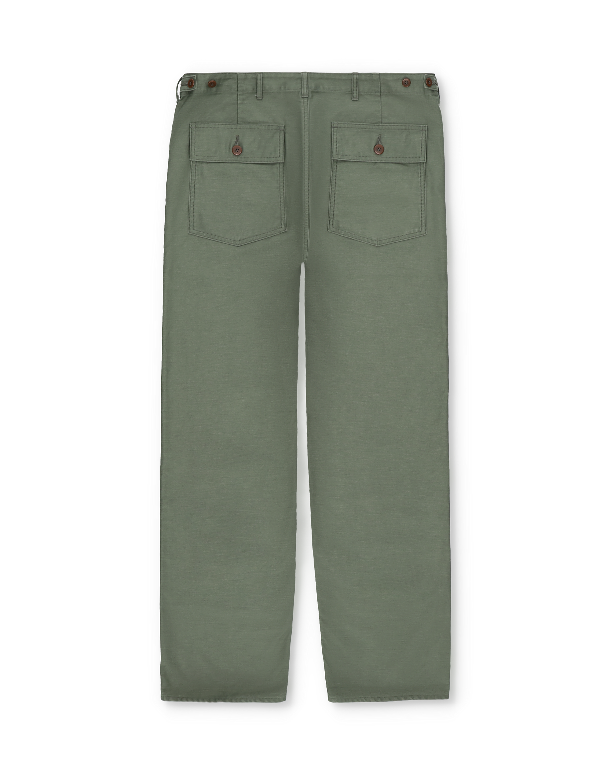 Newfatigue Pantaloni Fatigue in Cotone Satin