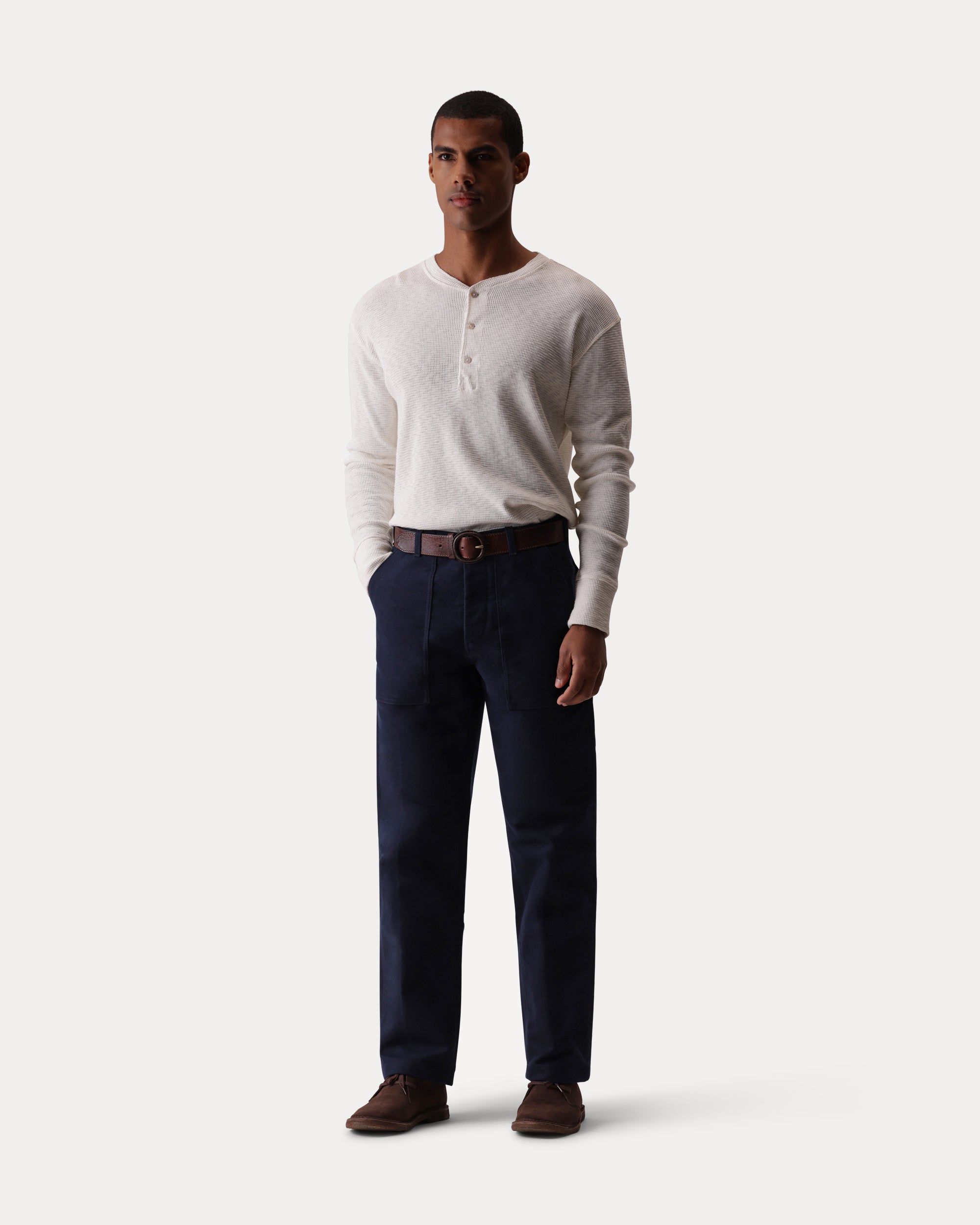 Newfatigue Pantaloni Fatigue in Moleskin