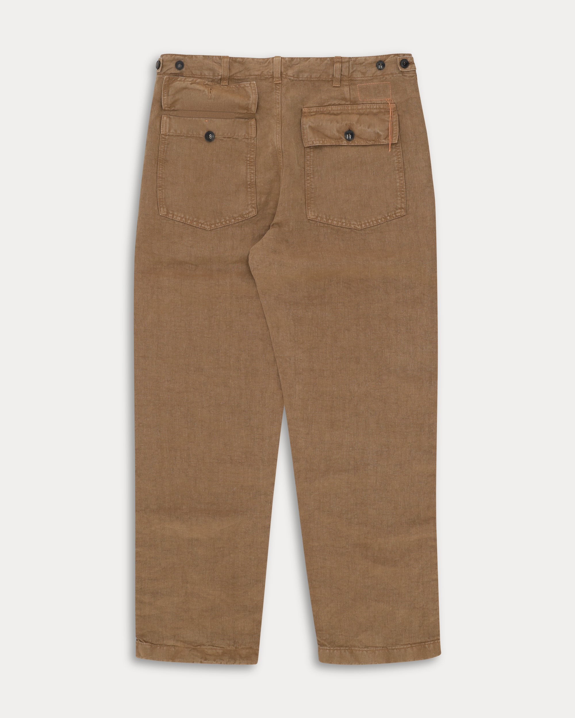 Newfatigue Pantaloni Fatigue in Lino