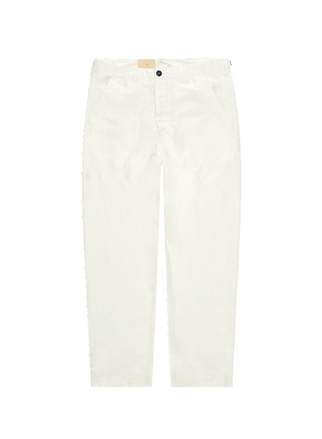 Newfatigue Pantaloni Fatigue in Lino