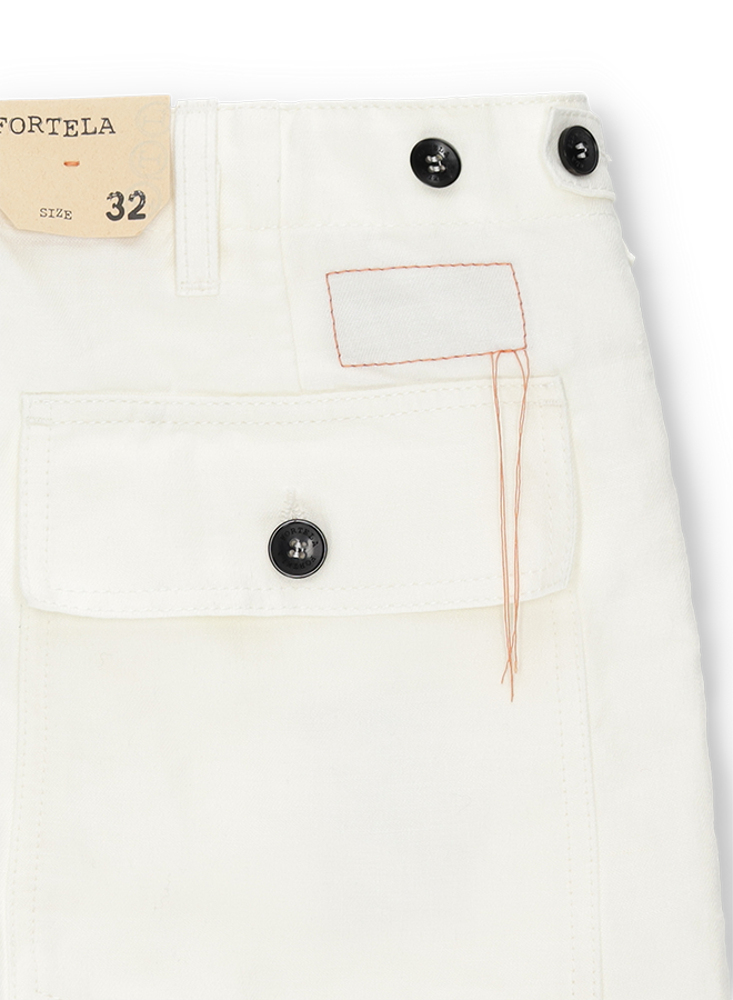 Newfatigue Pantaloni Fatigue in Lino