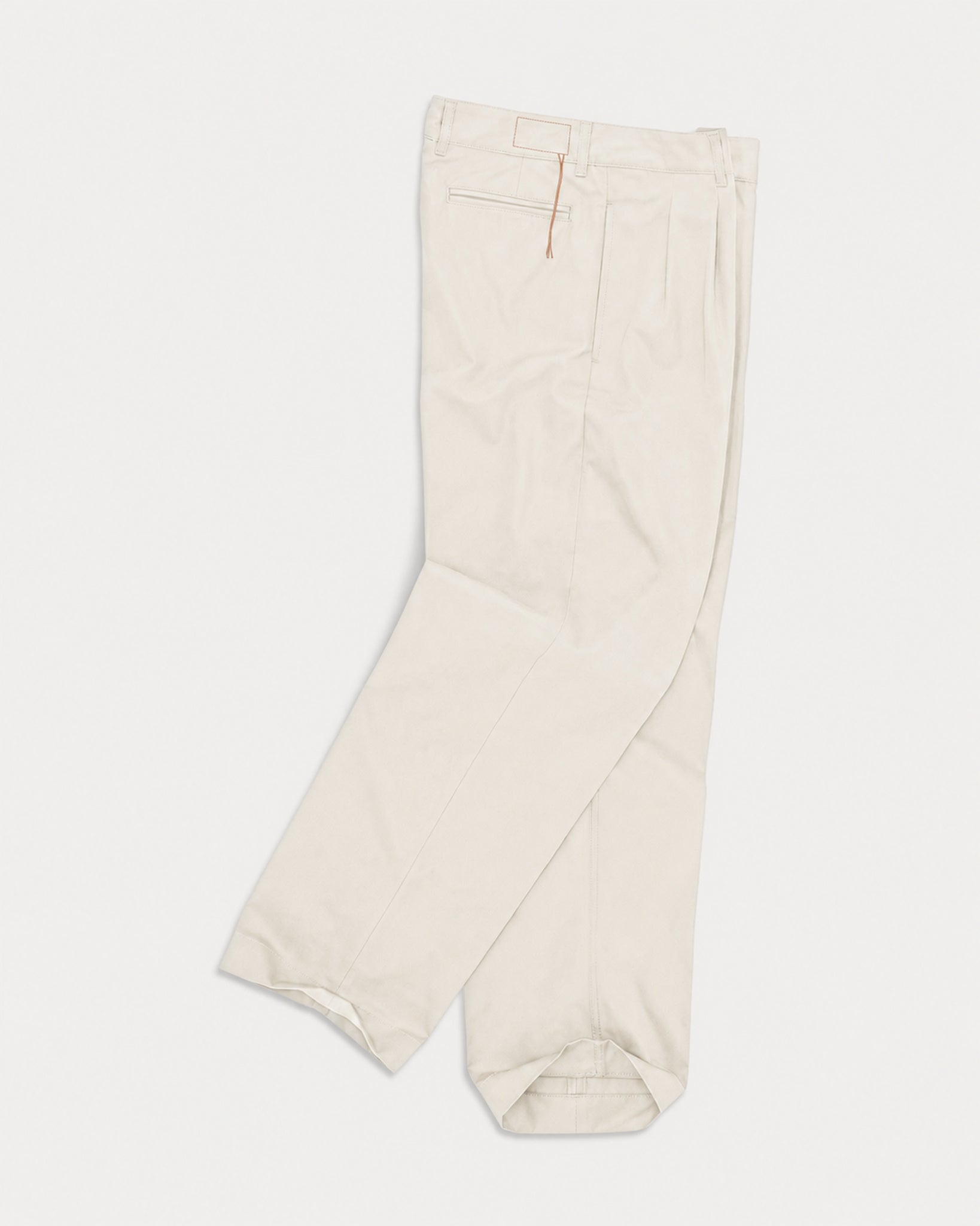 Newyork Pleated Cotton Pants