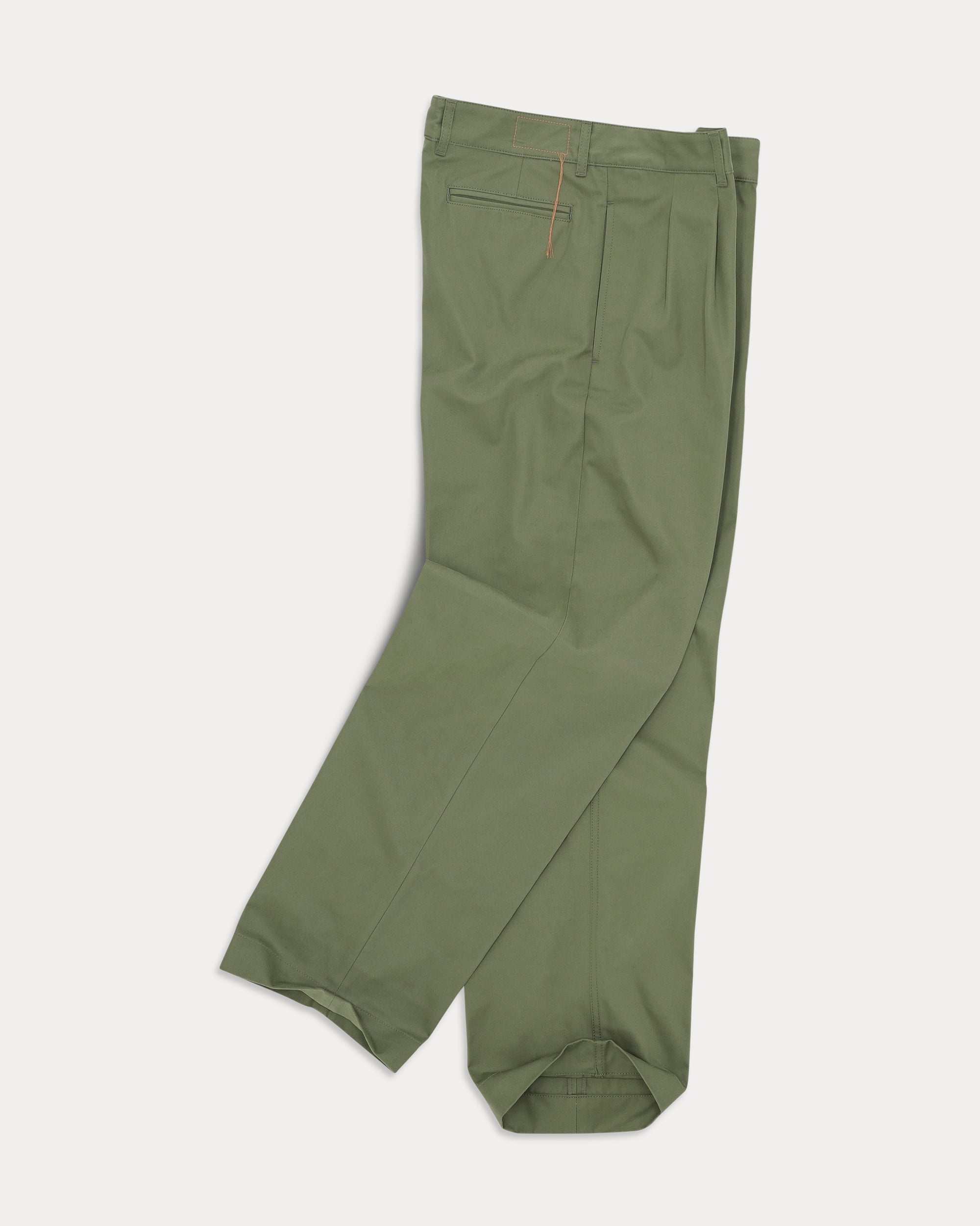 Newyork Pantaloni Con Pences In Cotone