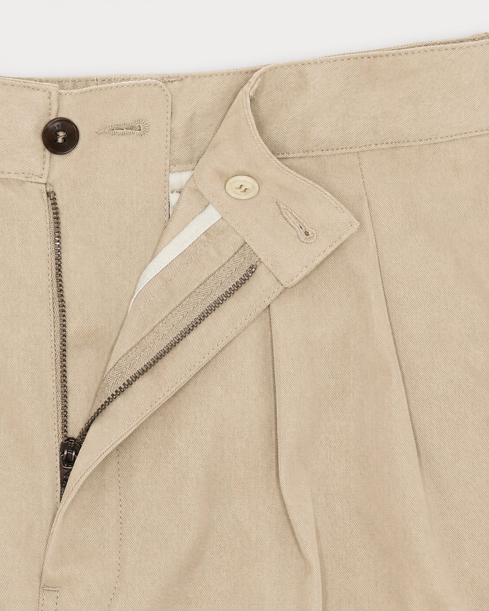 Newyork Pleated Cotton Pants