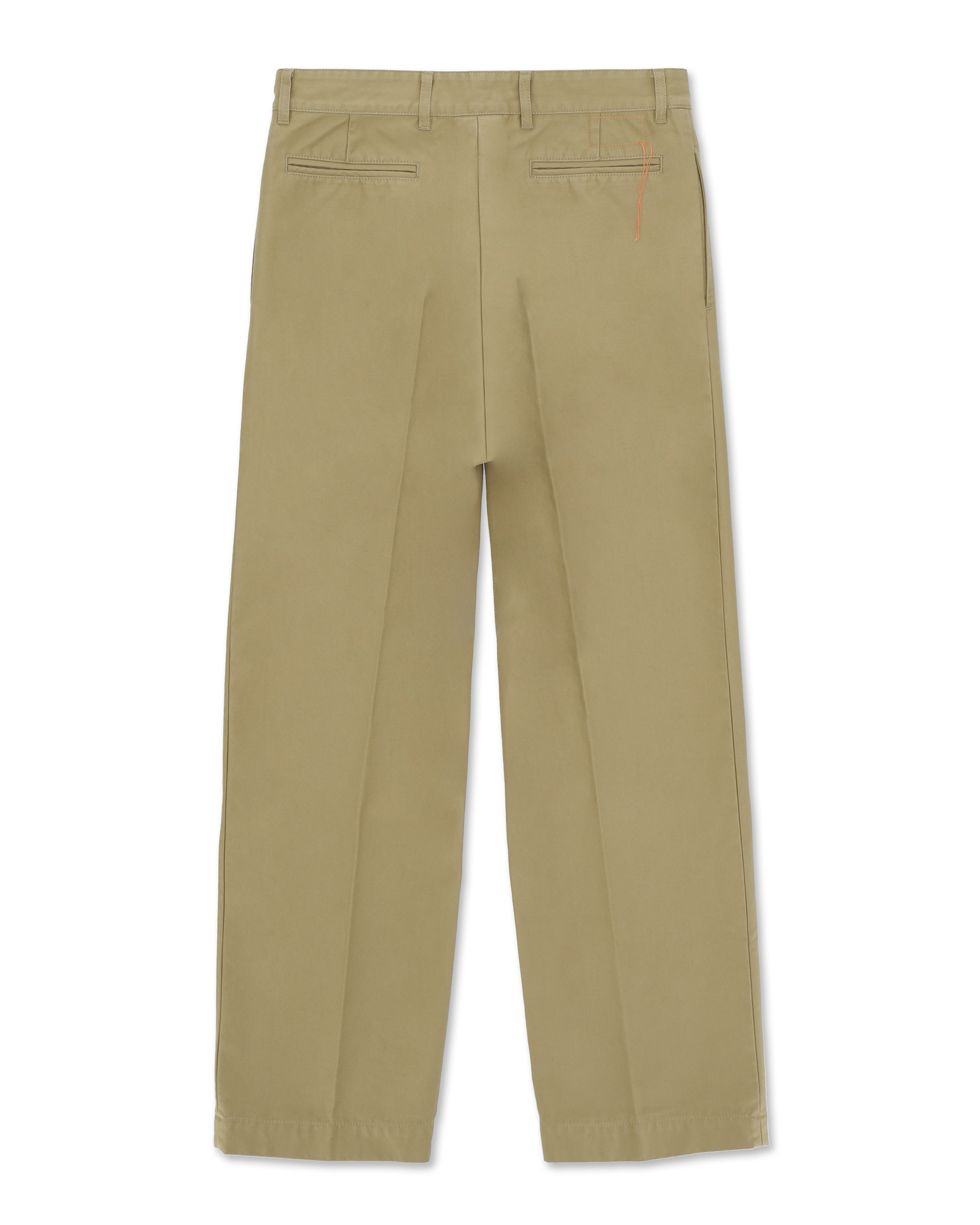 Newyork Pleated Reverse Cotton Canvas Pants