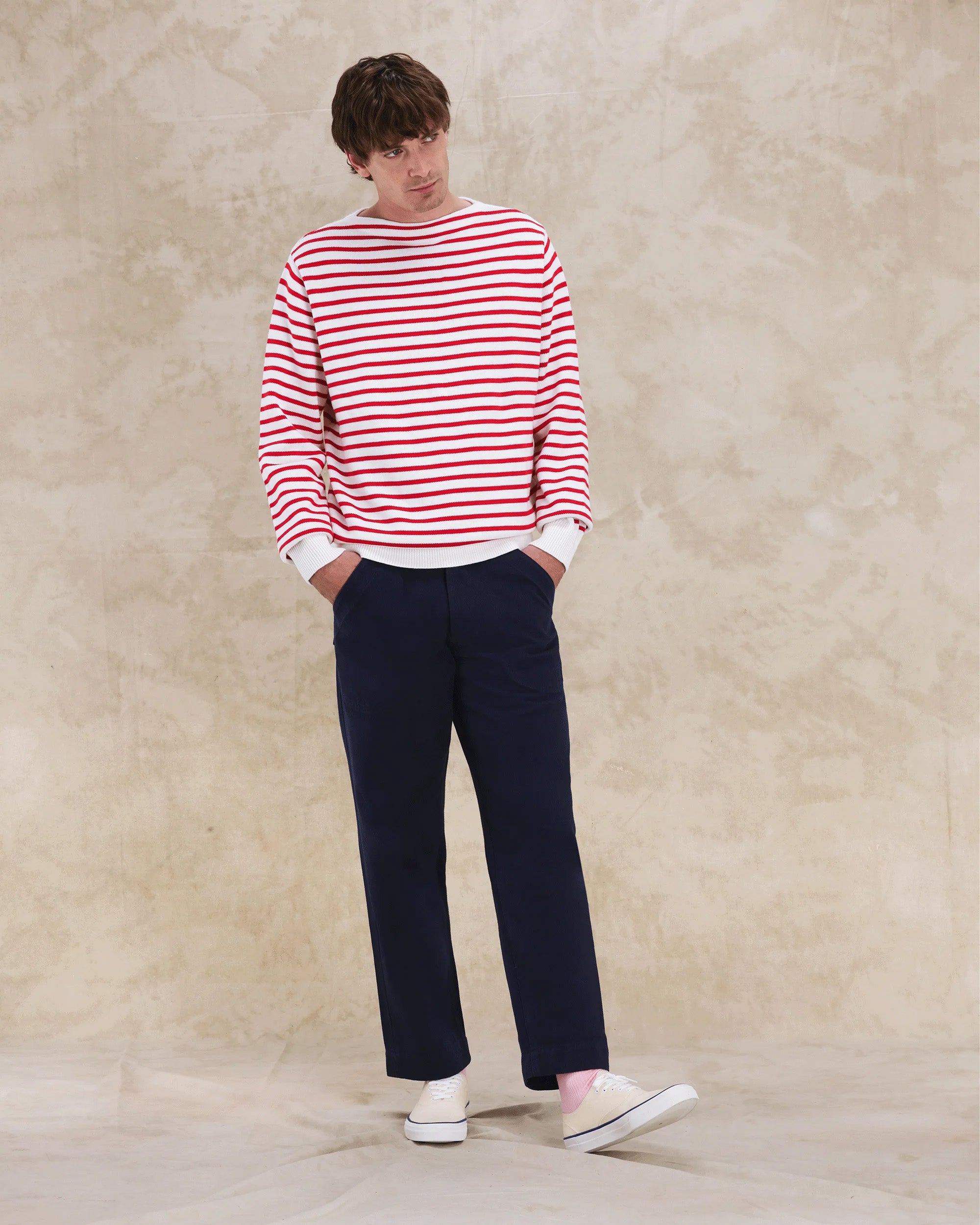 Noah1 Maglione In Cotone A Righe