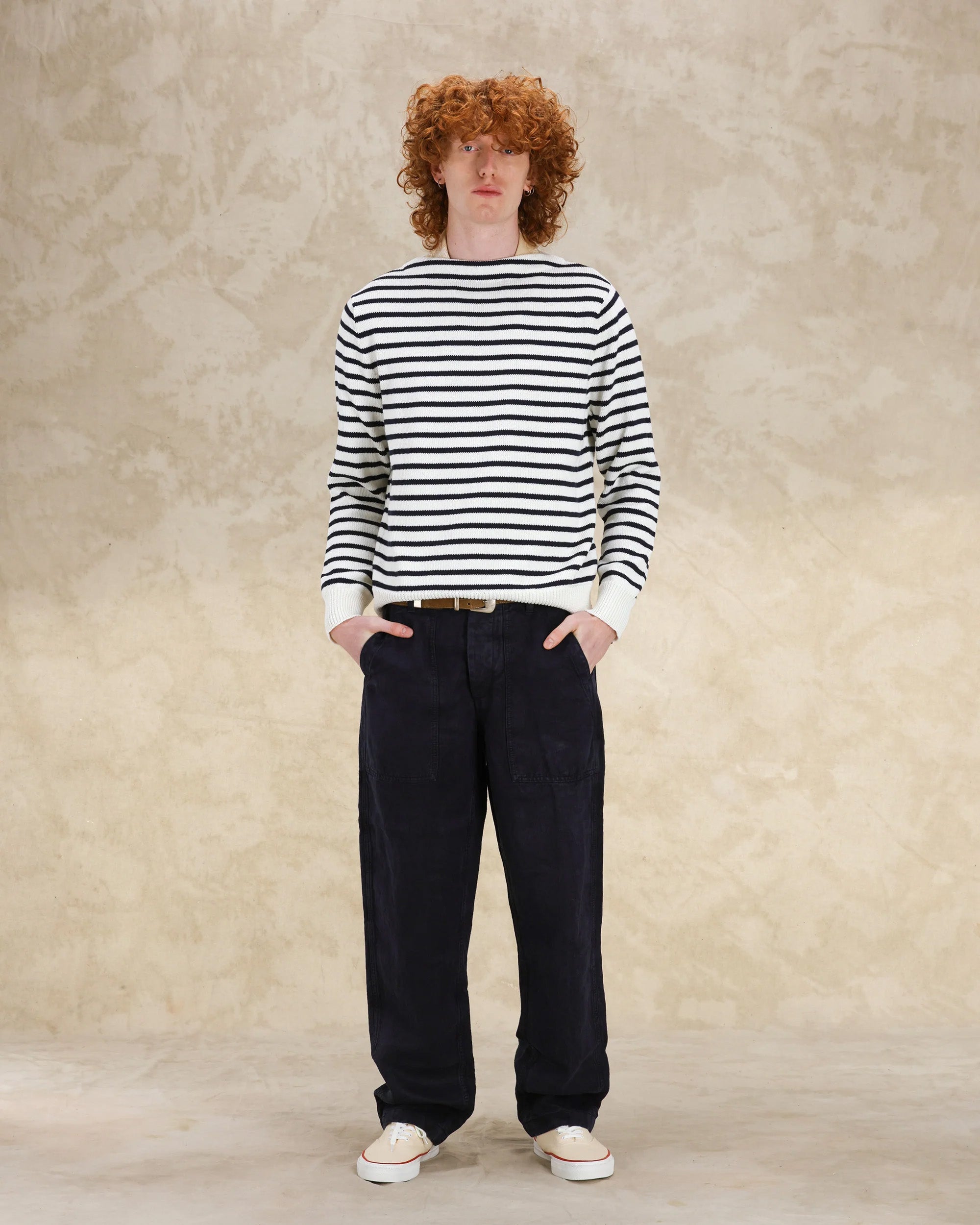 Noah1 Maglione In Cotone A Righe