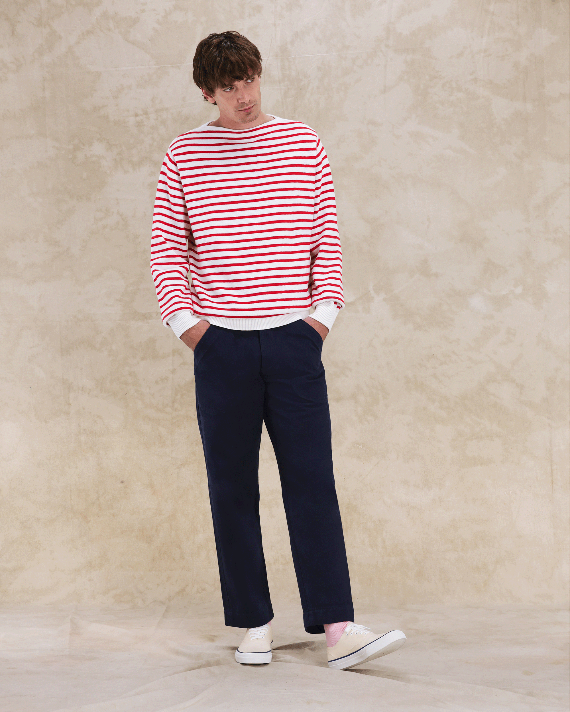 Noah1 Maglione In Cotone A Righe