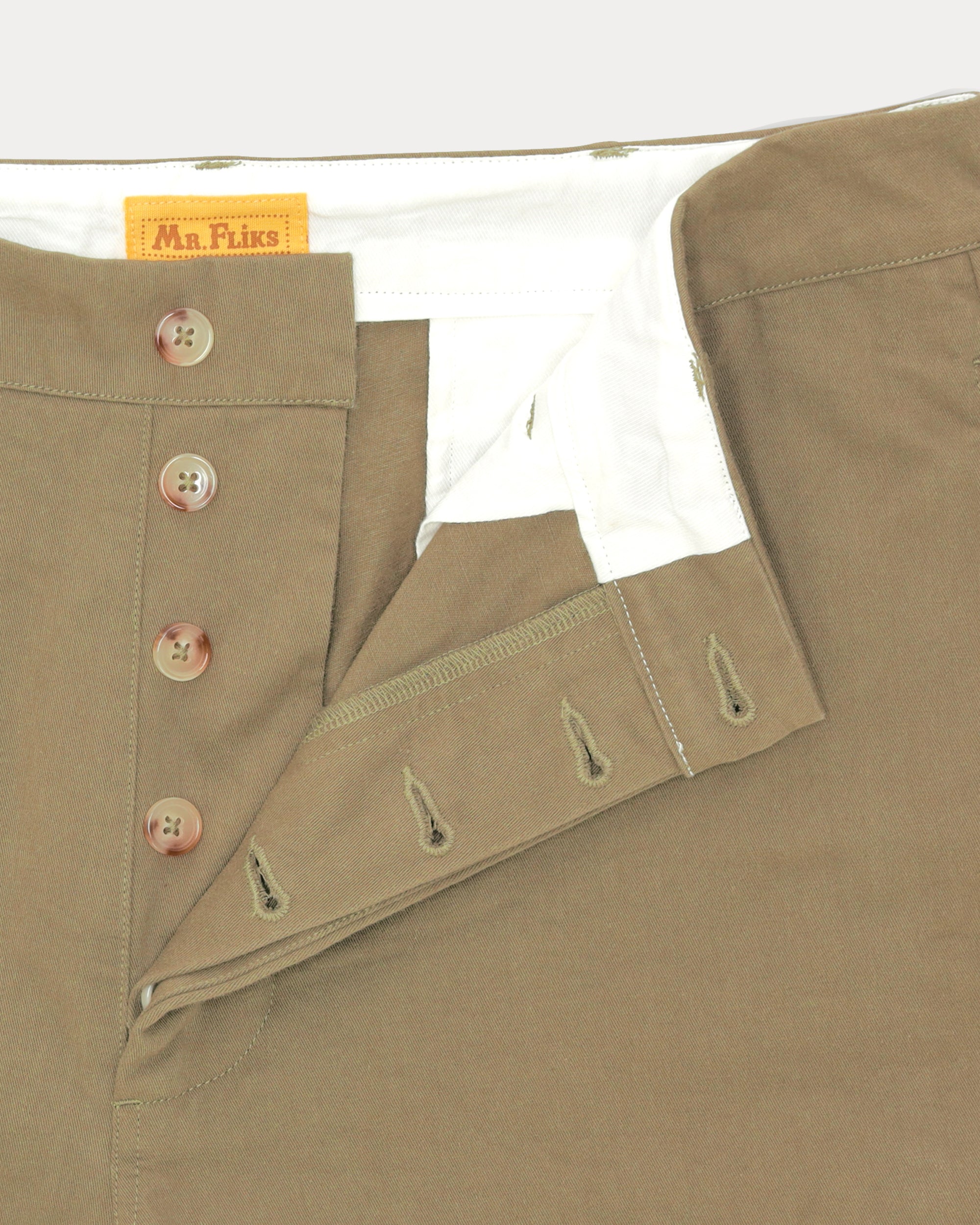 Noll Bermuda Shorts in Twill with Darts
