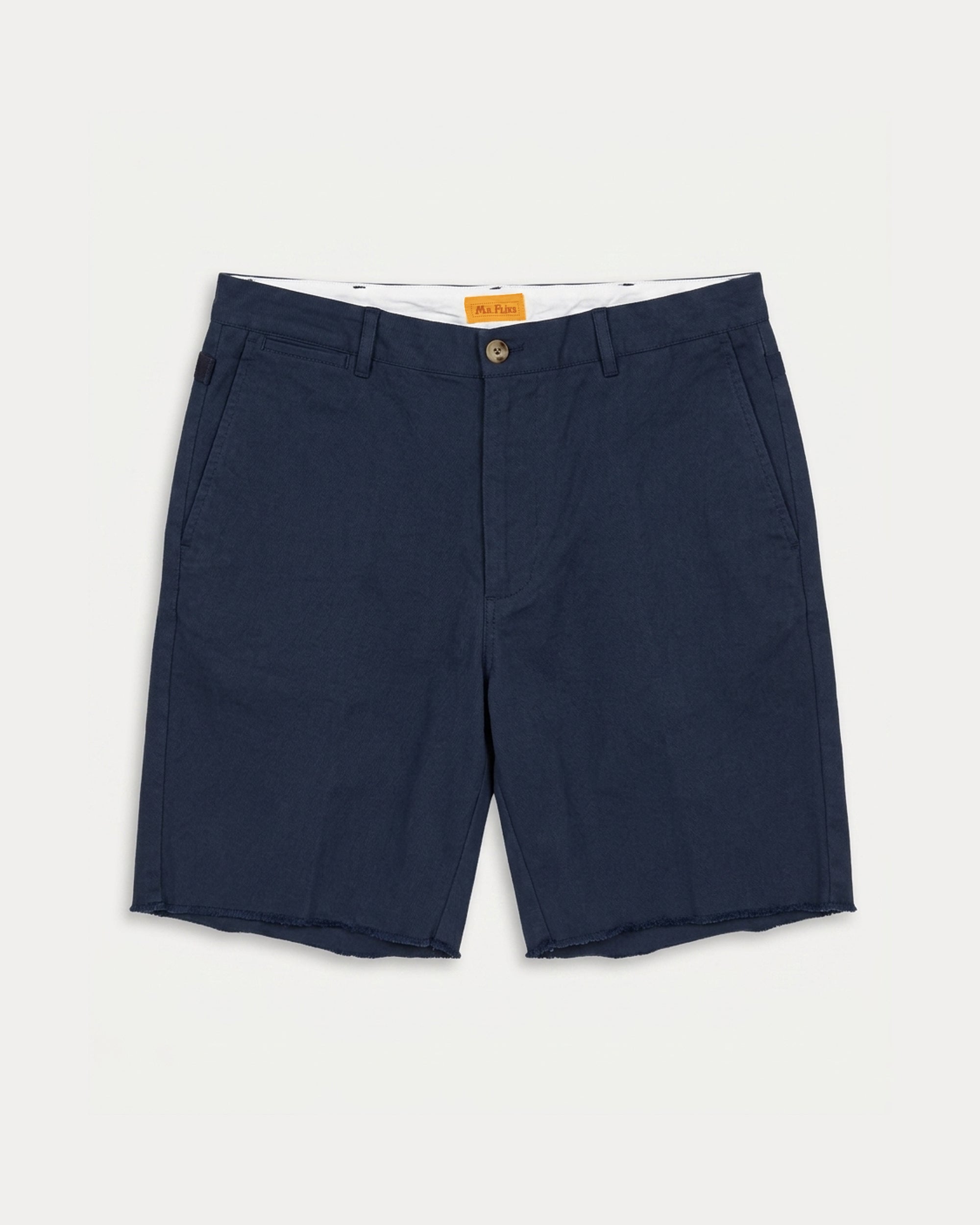 Noll Bermuda Twill Shorts with Pleats