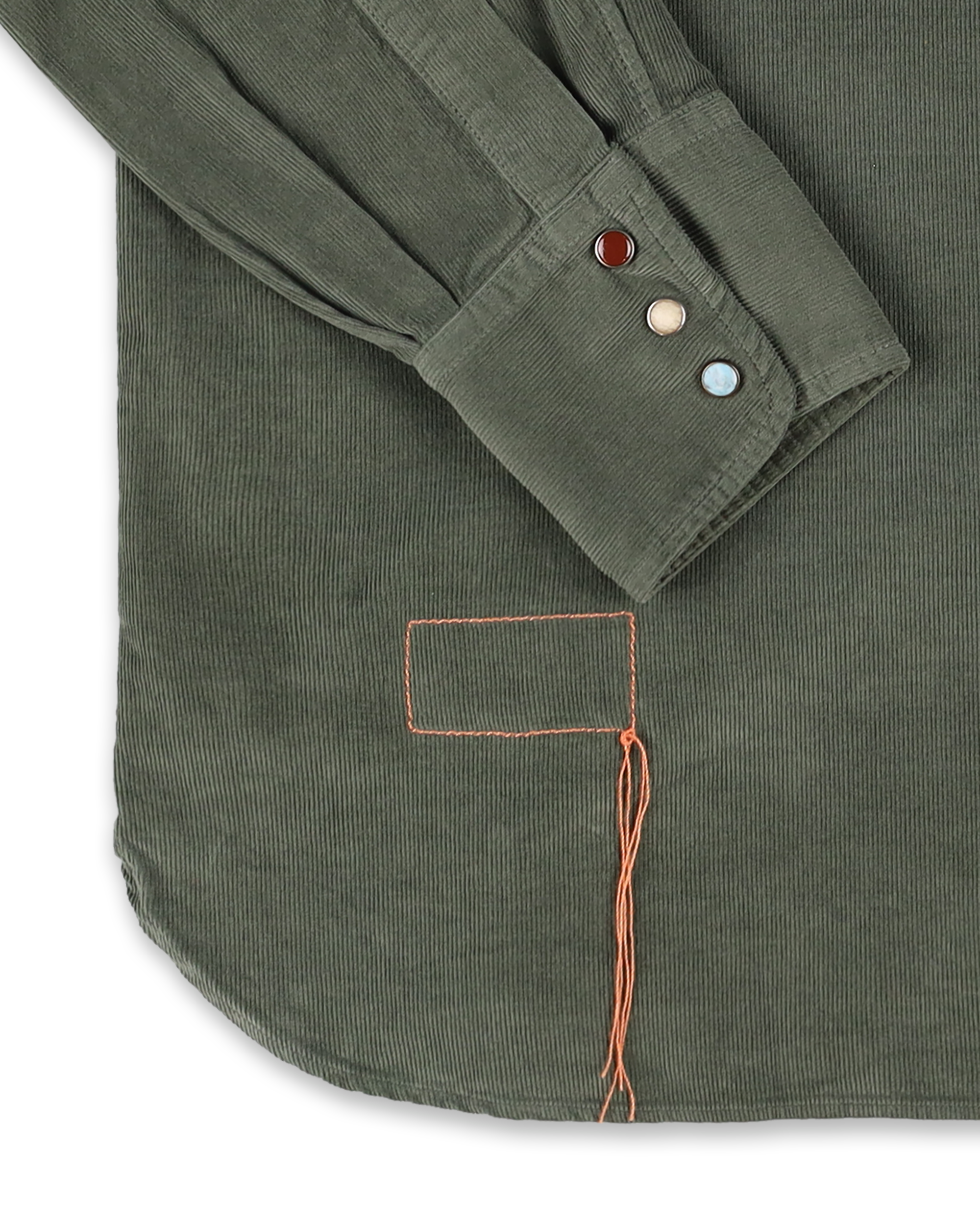 Ntex Camicia Texana In Velluto