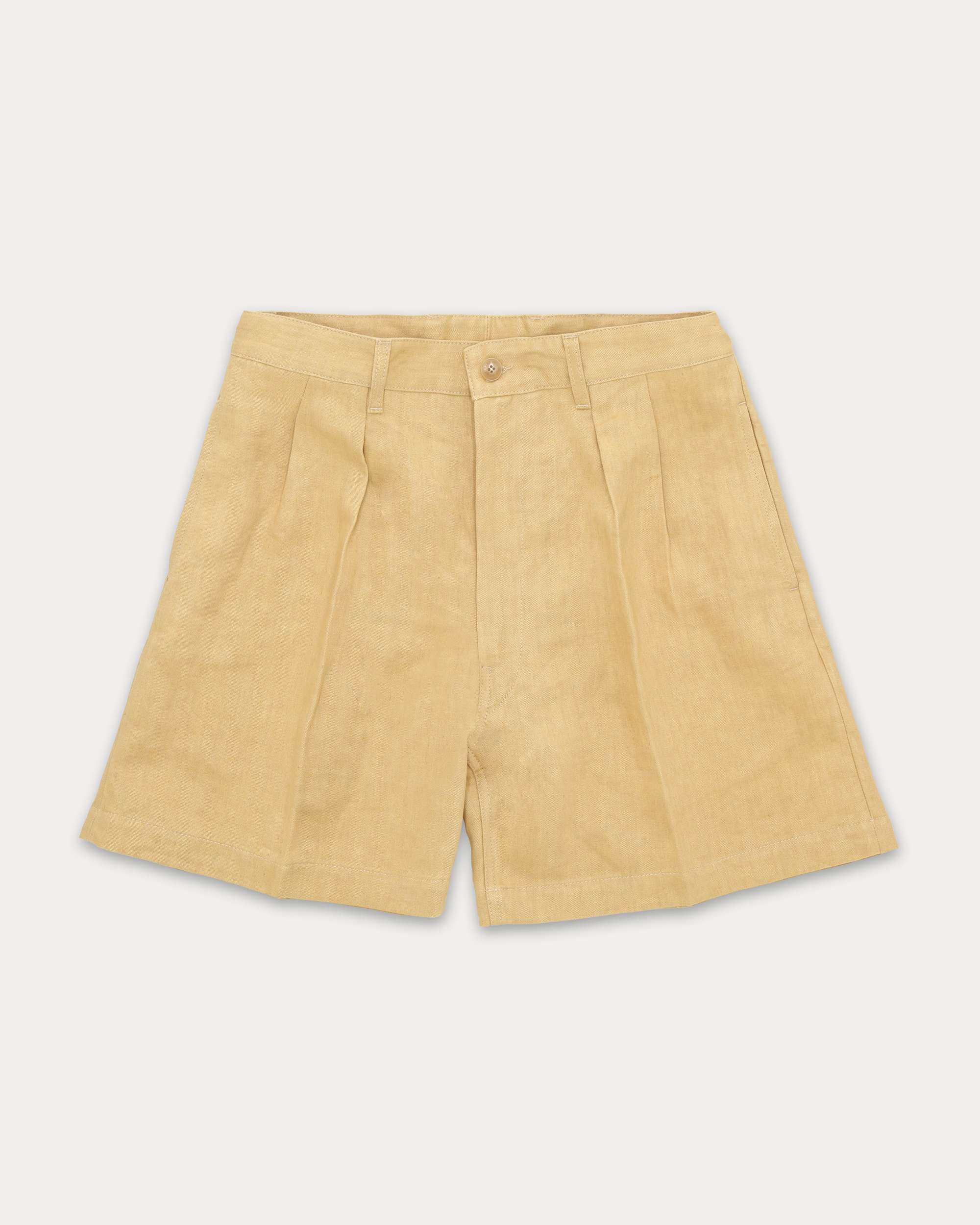 Nyshort Bermuda Con Pences In Lino