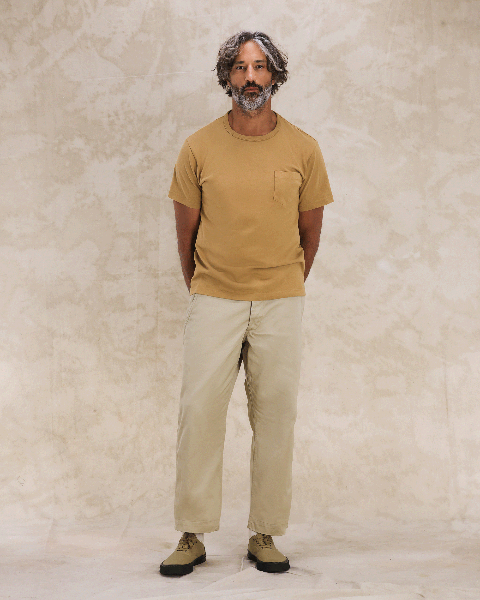 Officer Pantaloni Chino In Cotone