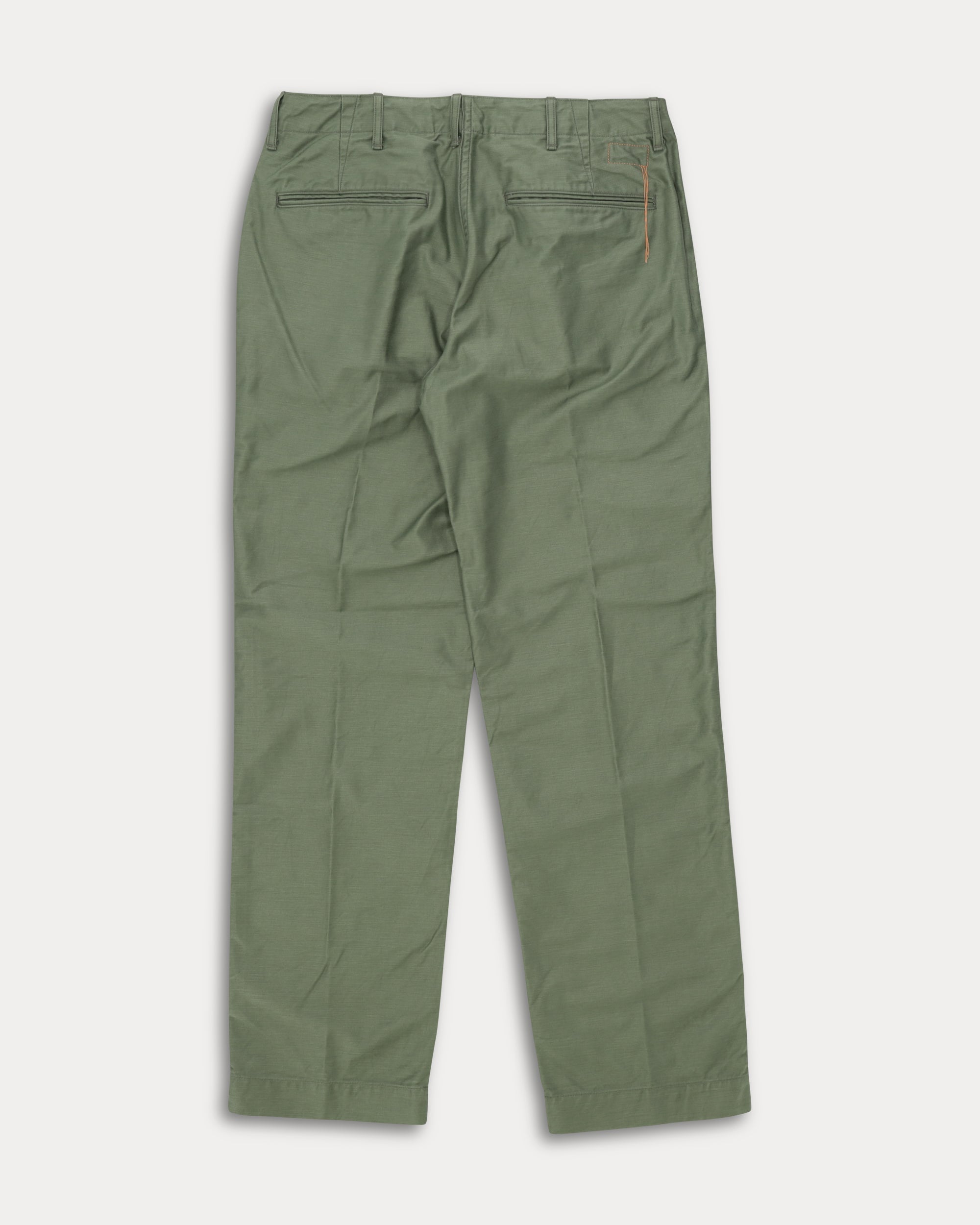 Officer Cotton Satin Chino Pants