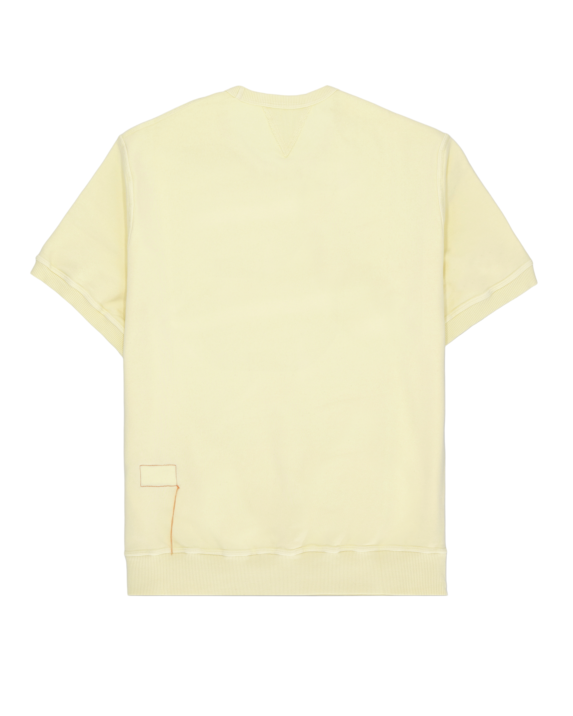 Ohio Felpa Girocollo in Jersey Garzato a Maniche Corte