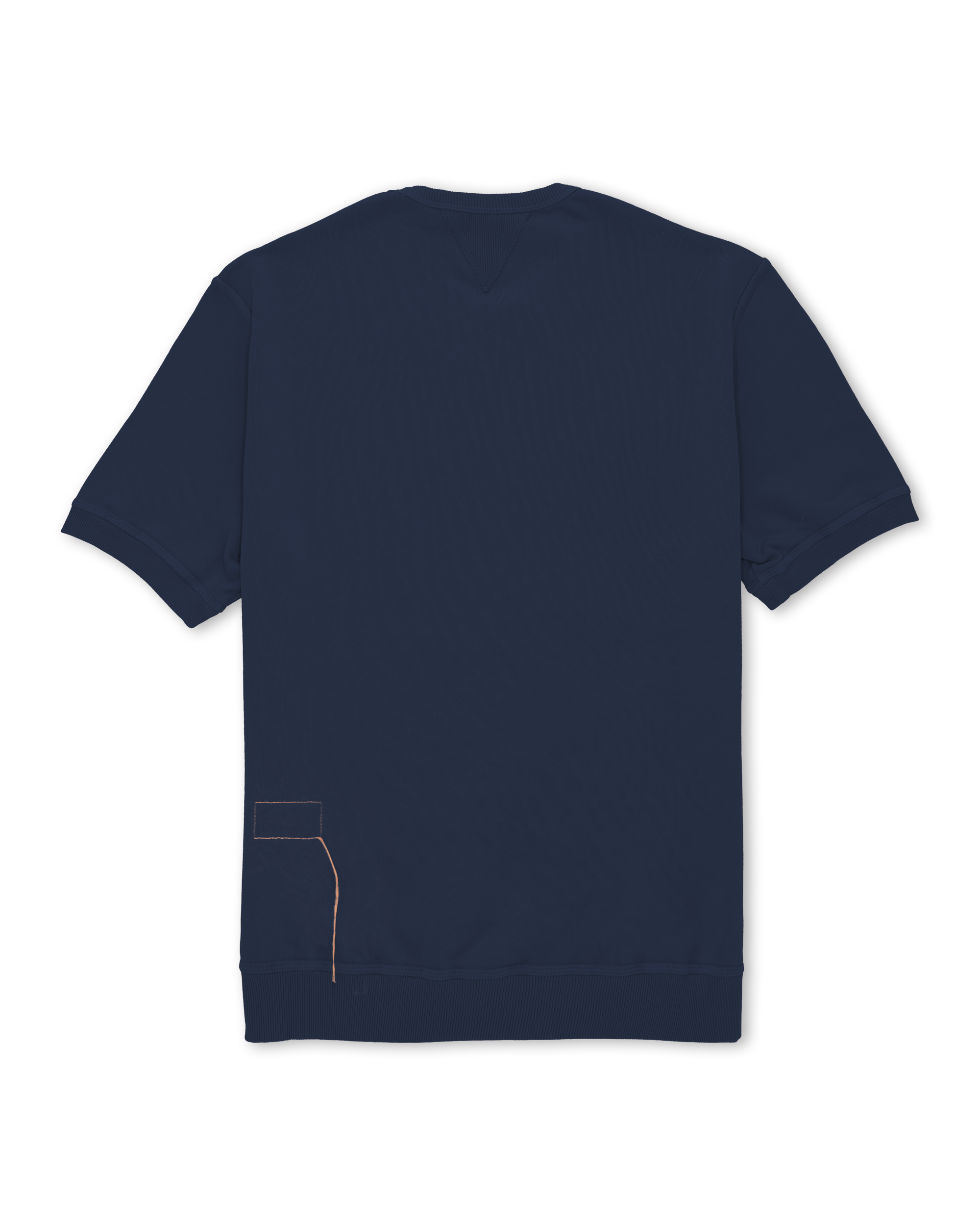 Ohio Felpa Girocollo in Jersey Garzato a Maniche Corte