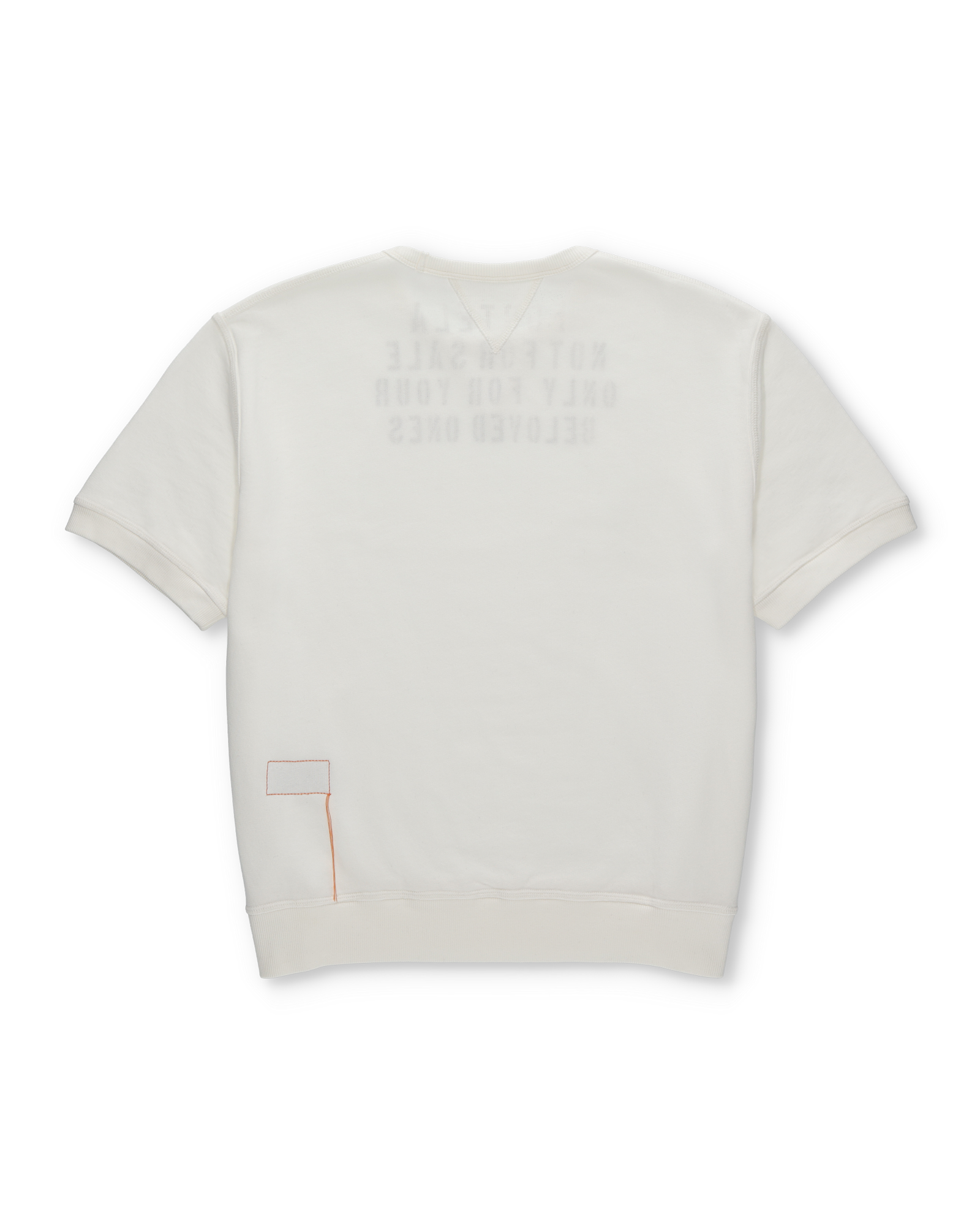 Ohio Felpa Girocollo in Jersey Garzato a Maniche Corte