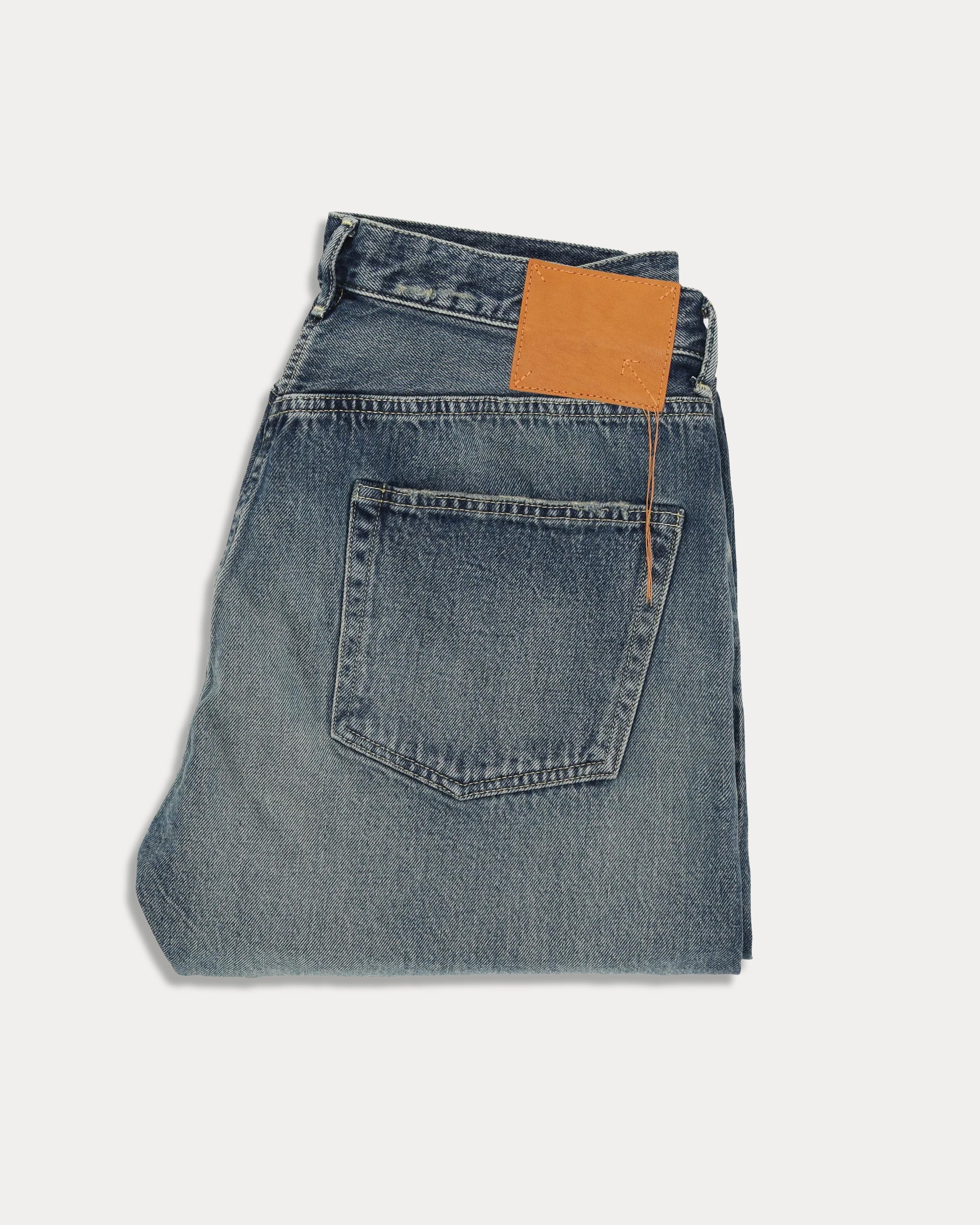 Okayama Japan Denim Cimosato 5 Tasche Regular Fit Custom Wash - L29''
