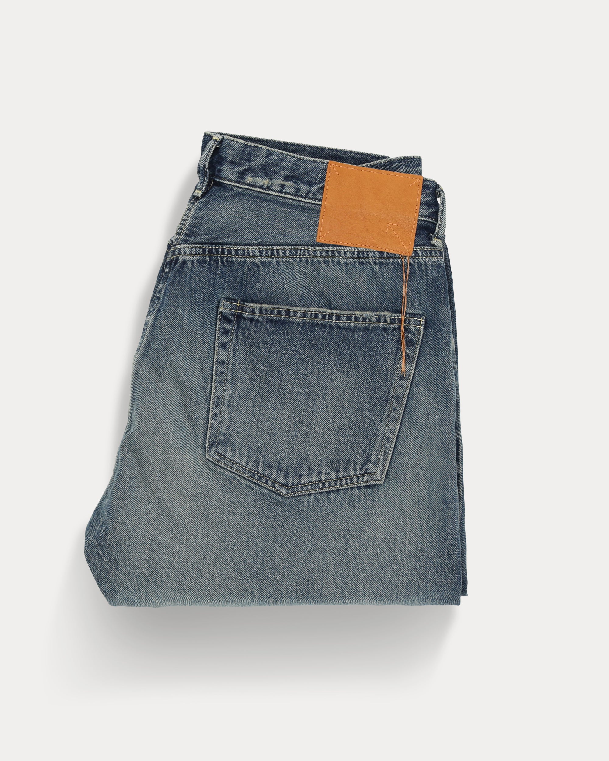 Okayama Japan Selvedge Denim 5 Pocket Regular Fit Custom Wash  - L33''