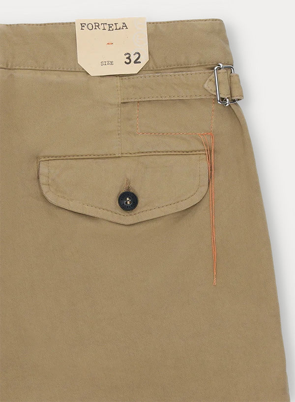 Oklahoma Pantalone Con Pences In Cotone