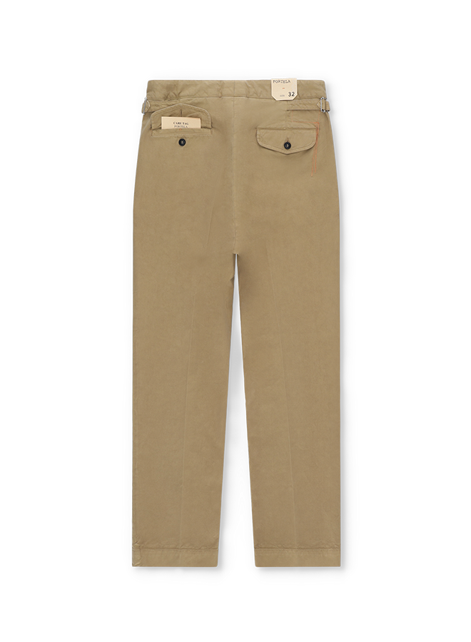 Oklahoma Pantalone Con Pences In Cotone