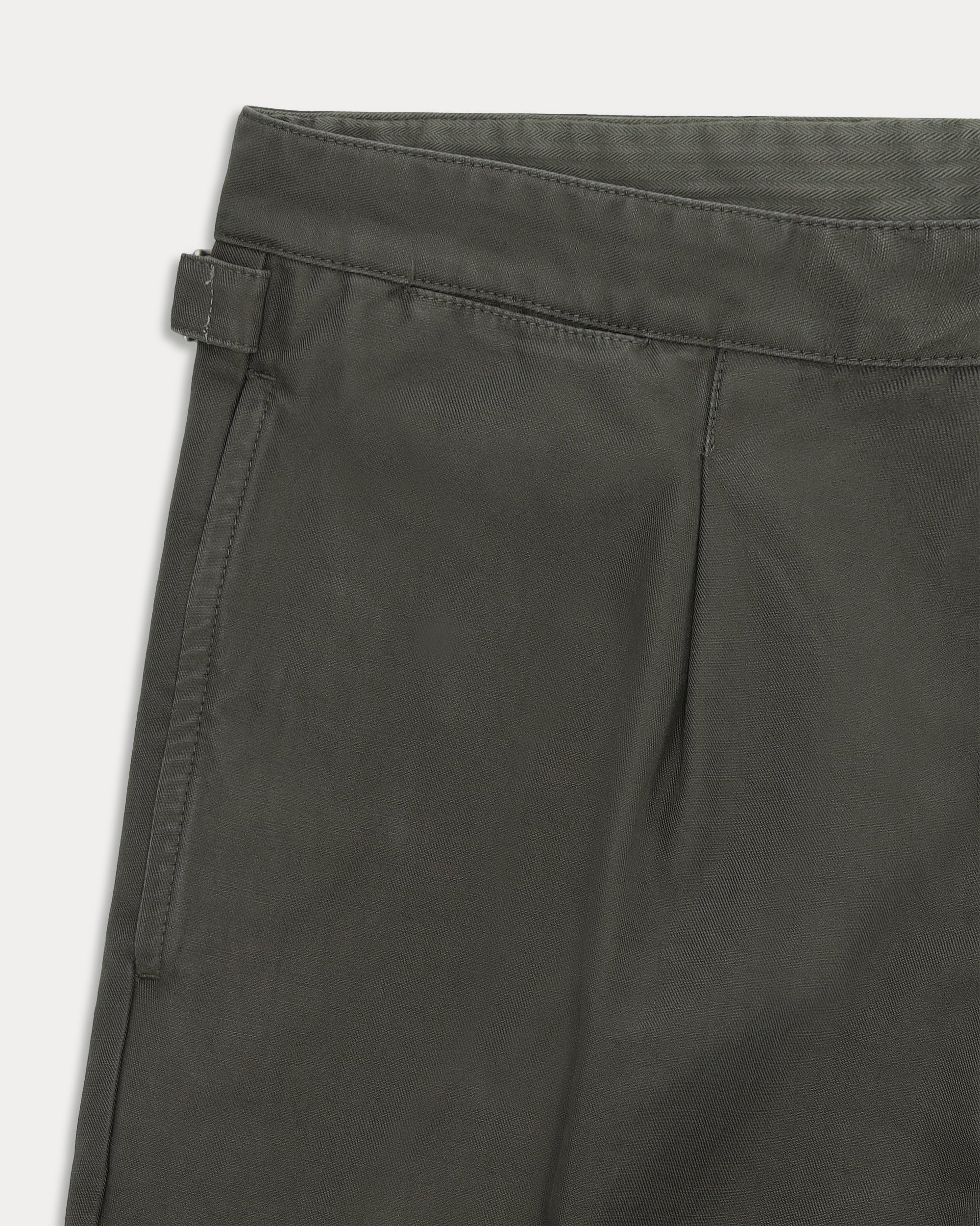 Oklahoma Reverse Cotton Canvas Pants