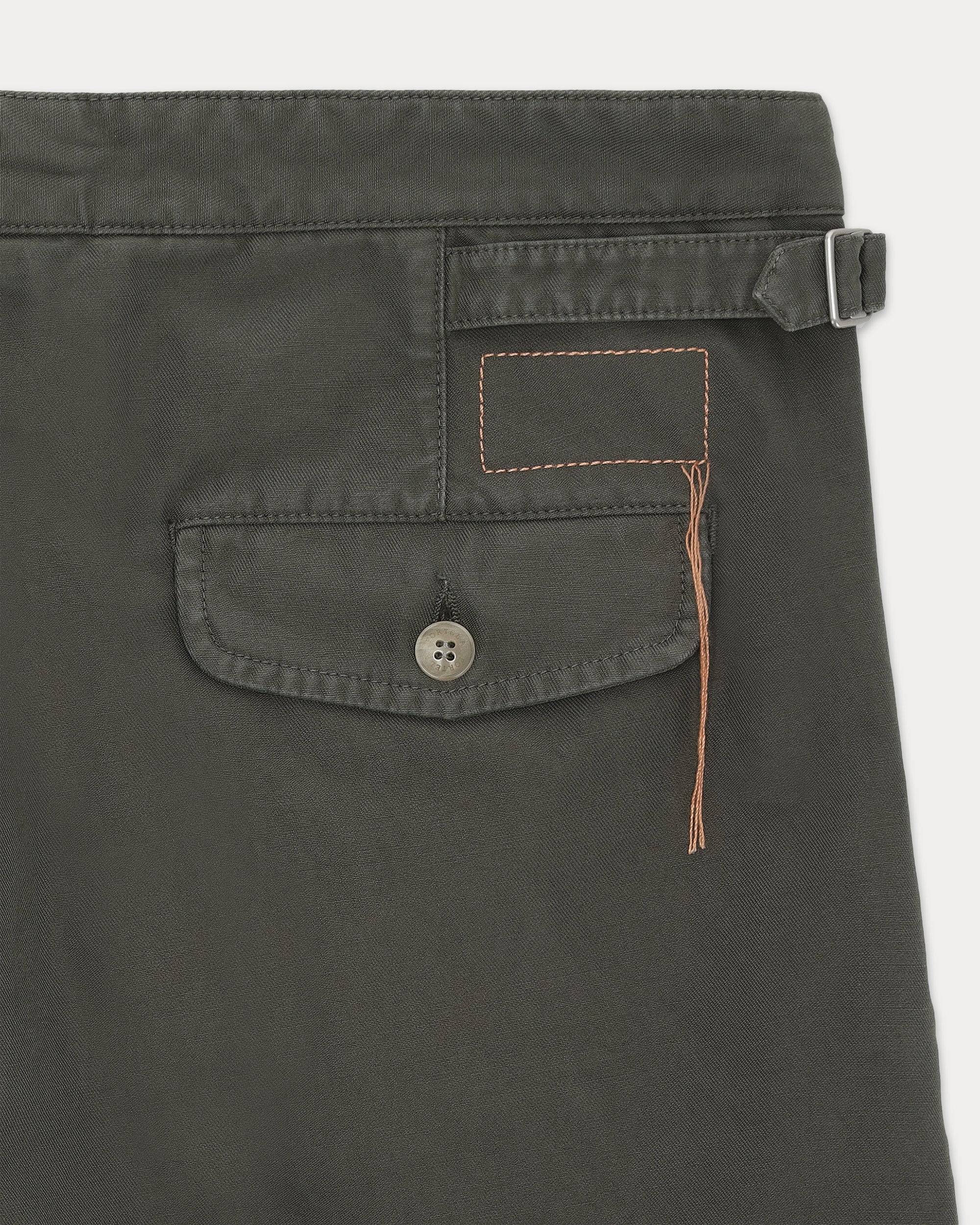 Oklahoma Reverse Cotton Canvas Pants