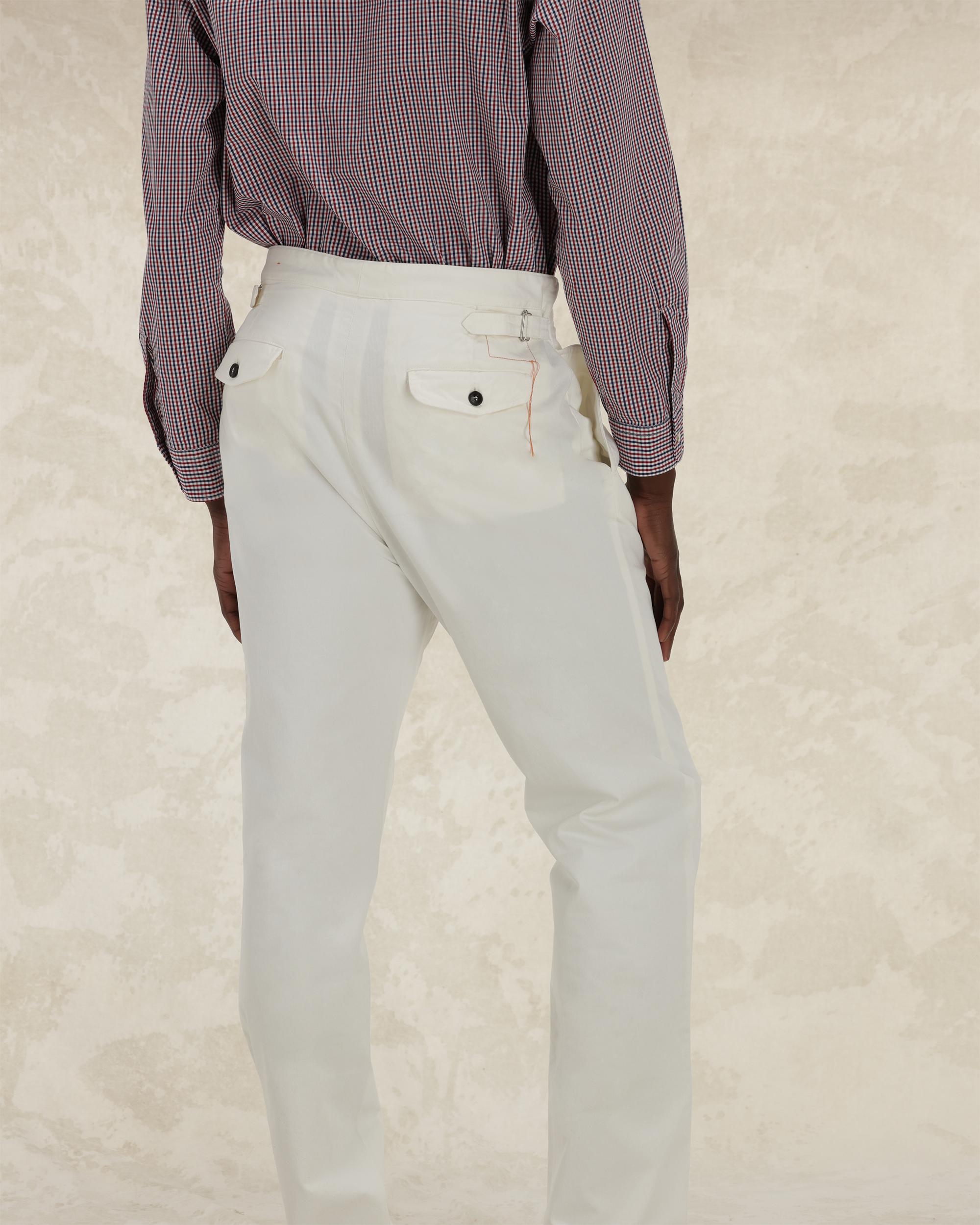 Oklahoma Pantalone Con Pences In Cotone