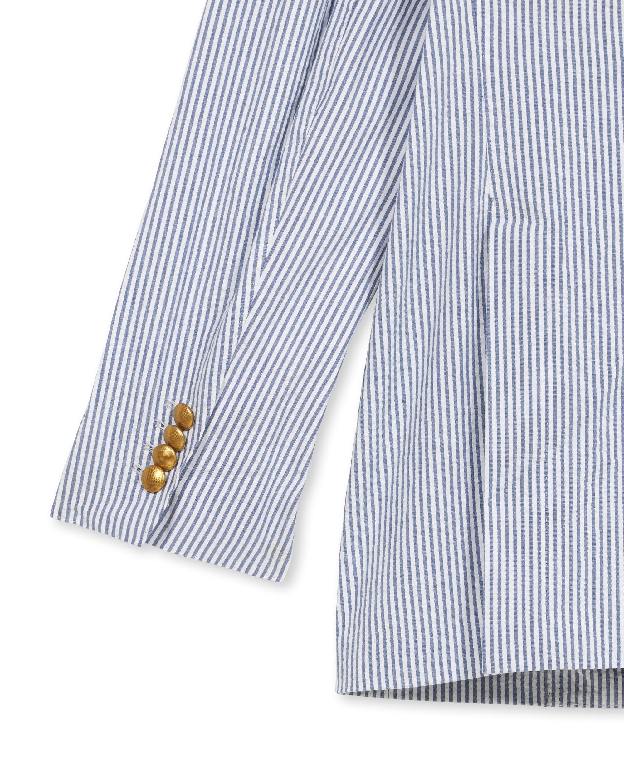 Oscars Giacca Doppiopetto In Cotone Seerscuker