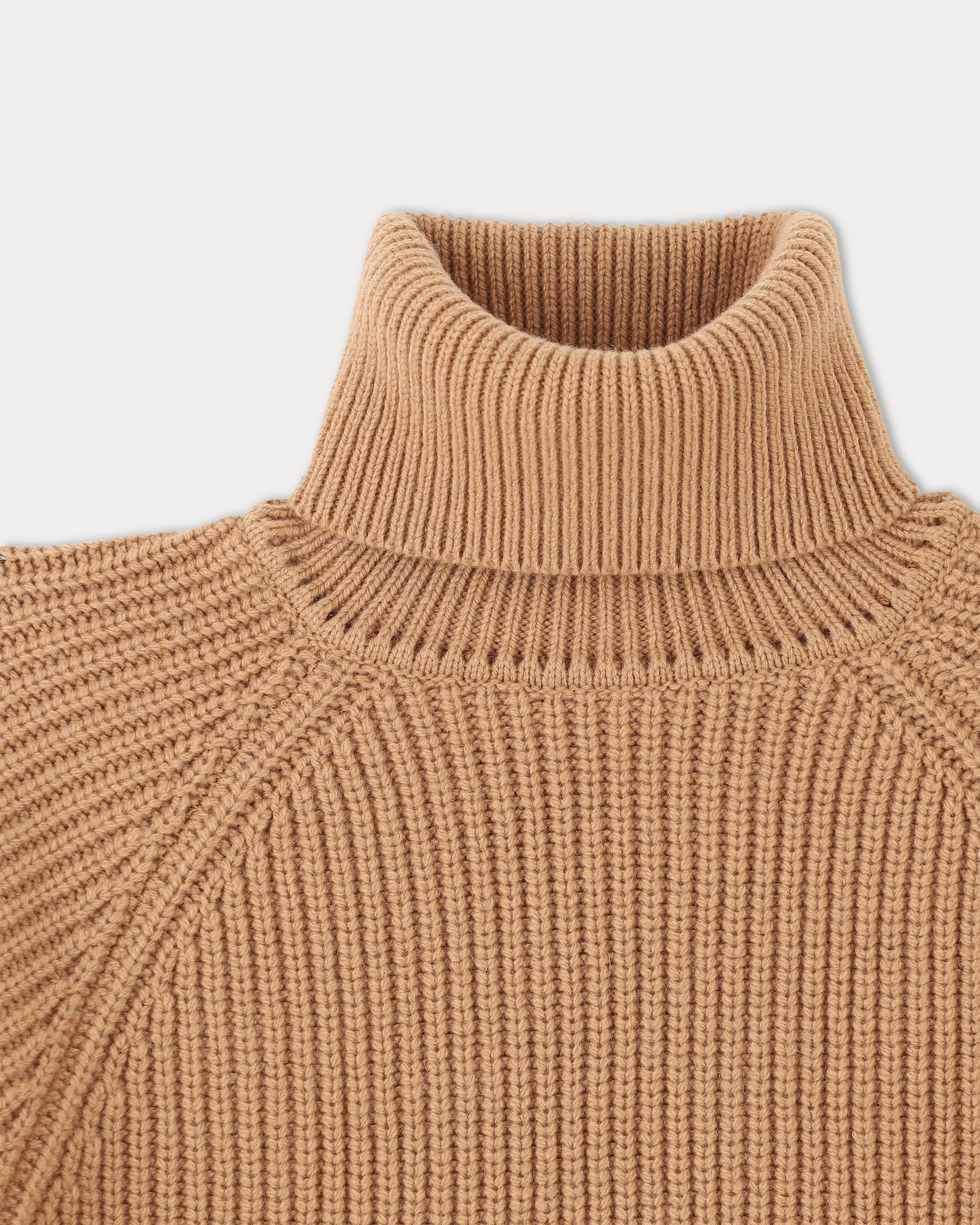 Oslo Maglione Collo Alto In Lana Merino