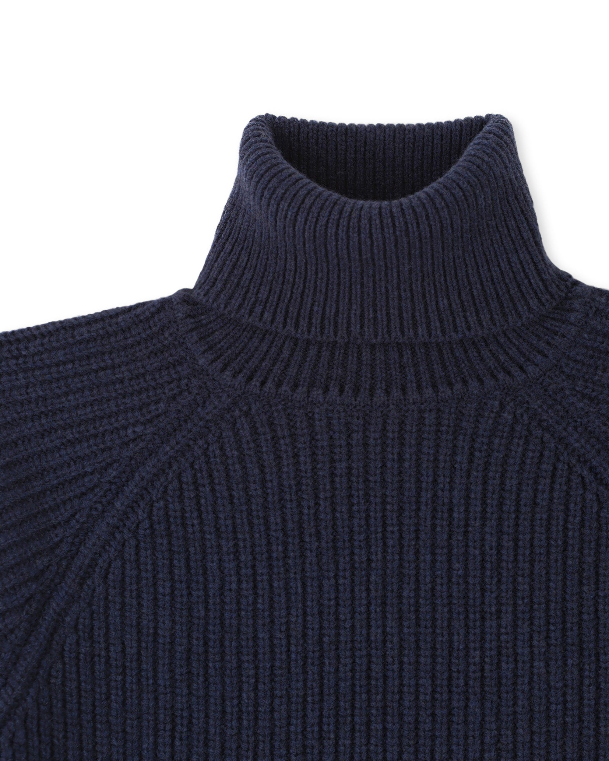 Oslo Maglione Collo Alto In Lana Merino