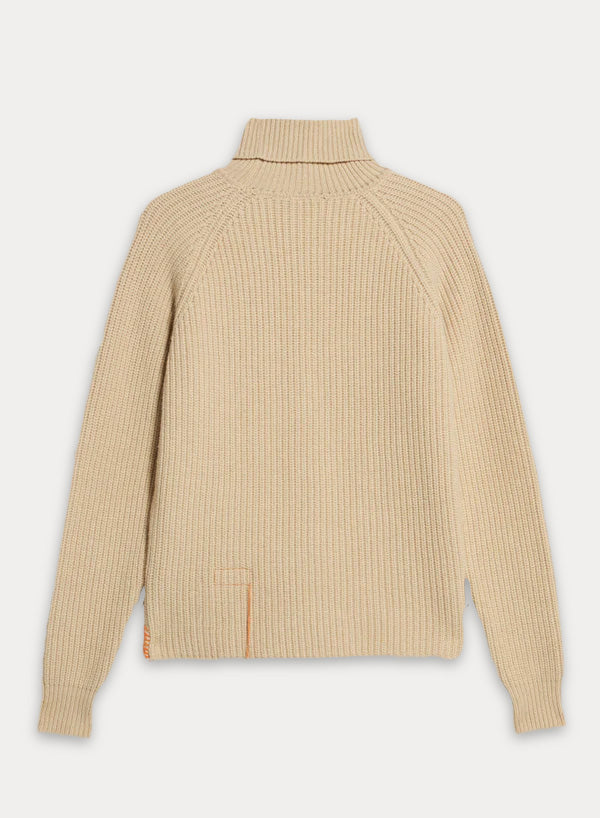 Oslo Maglione Collo Alto In Lana Merino
