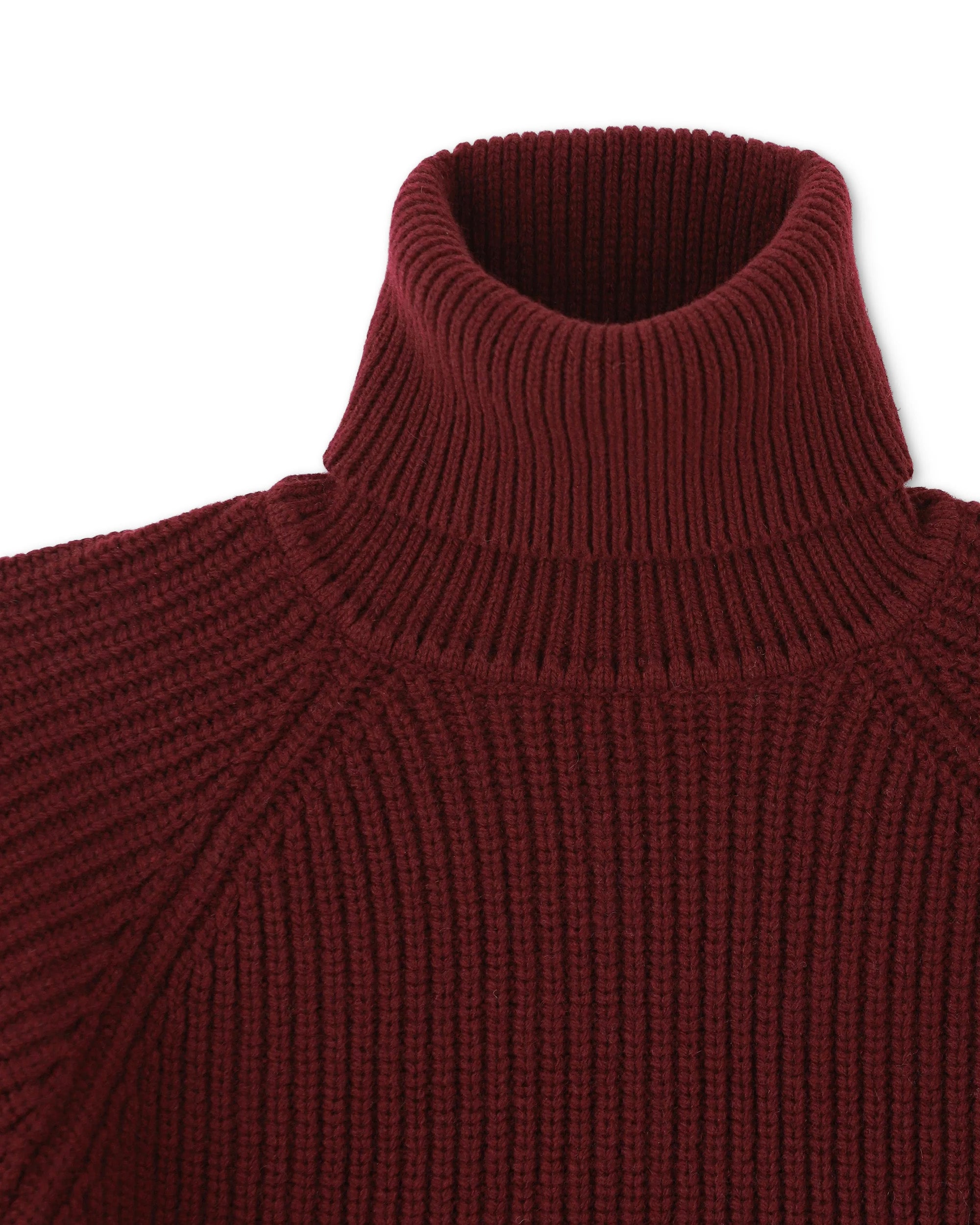 Oslo Maglione Collo Alto In Lana Merino