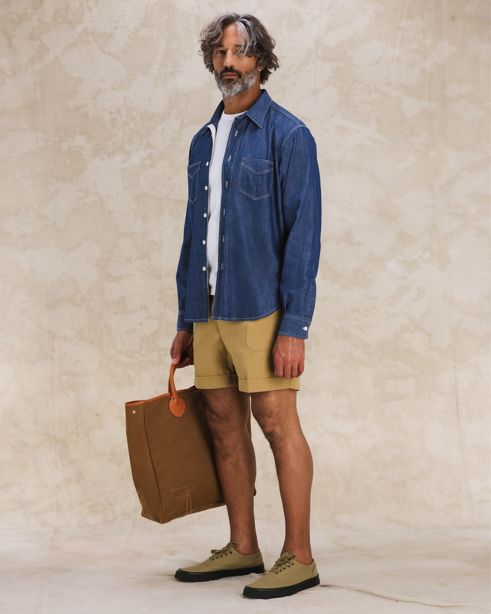 Osumi Camicia In Chambray 